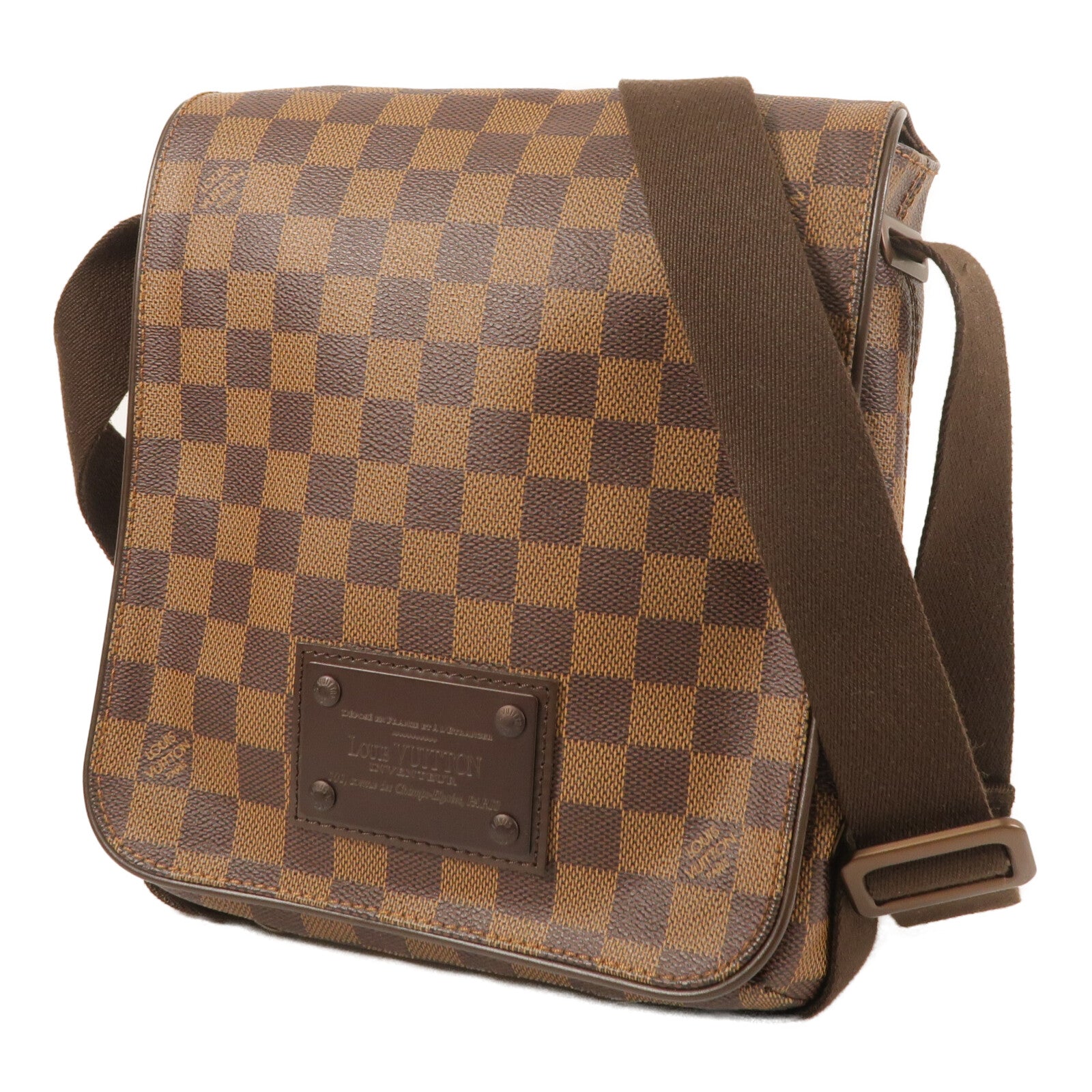 LOUIS VUITTON Damier Brooklyn PM肩背袋