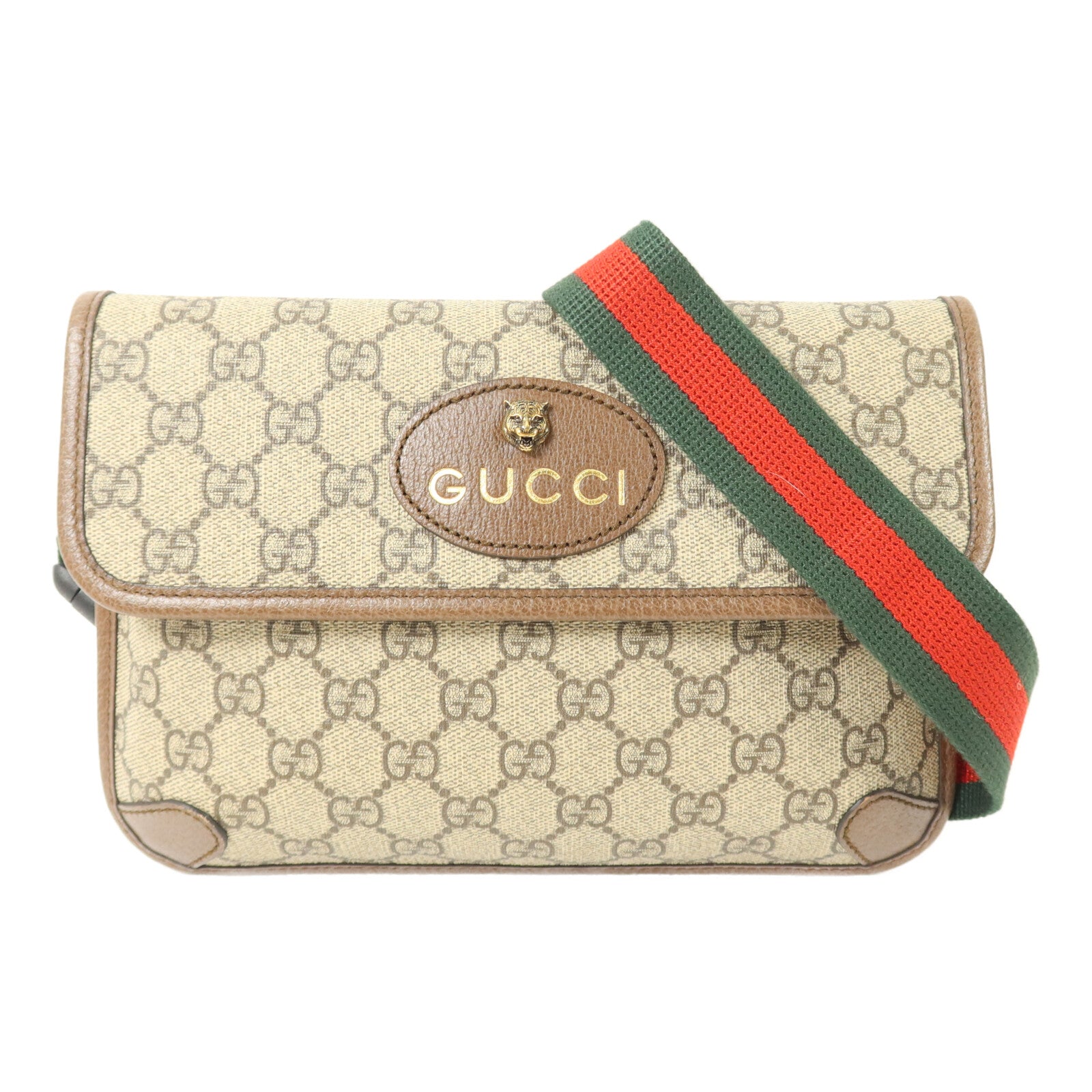 GUCCI 塗層帆布Neo Vintage GG Supreme肩背袋