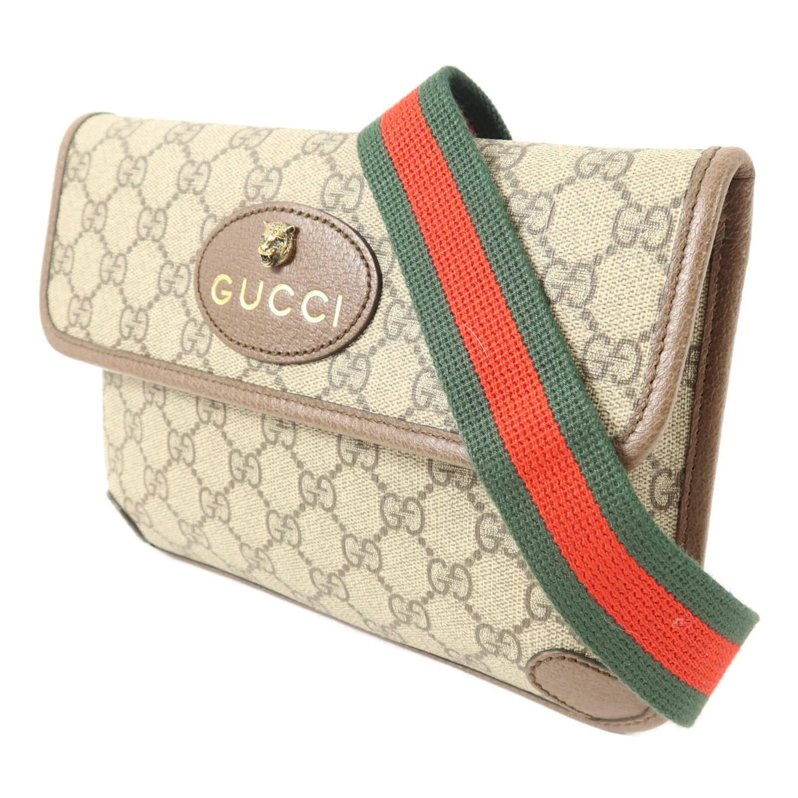 GUCCI 塗層帆布Neo Vintage GG Supreme肩背袋
