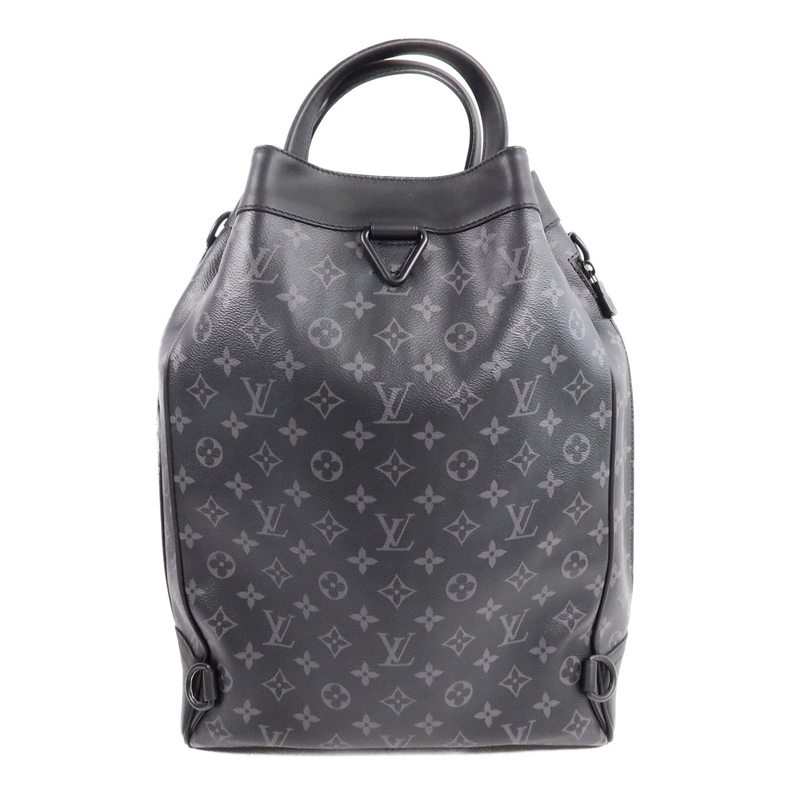 LOUIS VUITTON Monogram Eclipse Maxi Noe Sling手挽肩背兩用袋