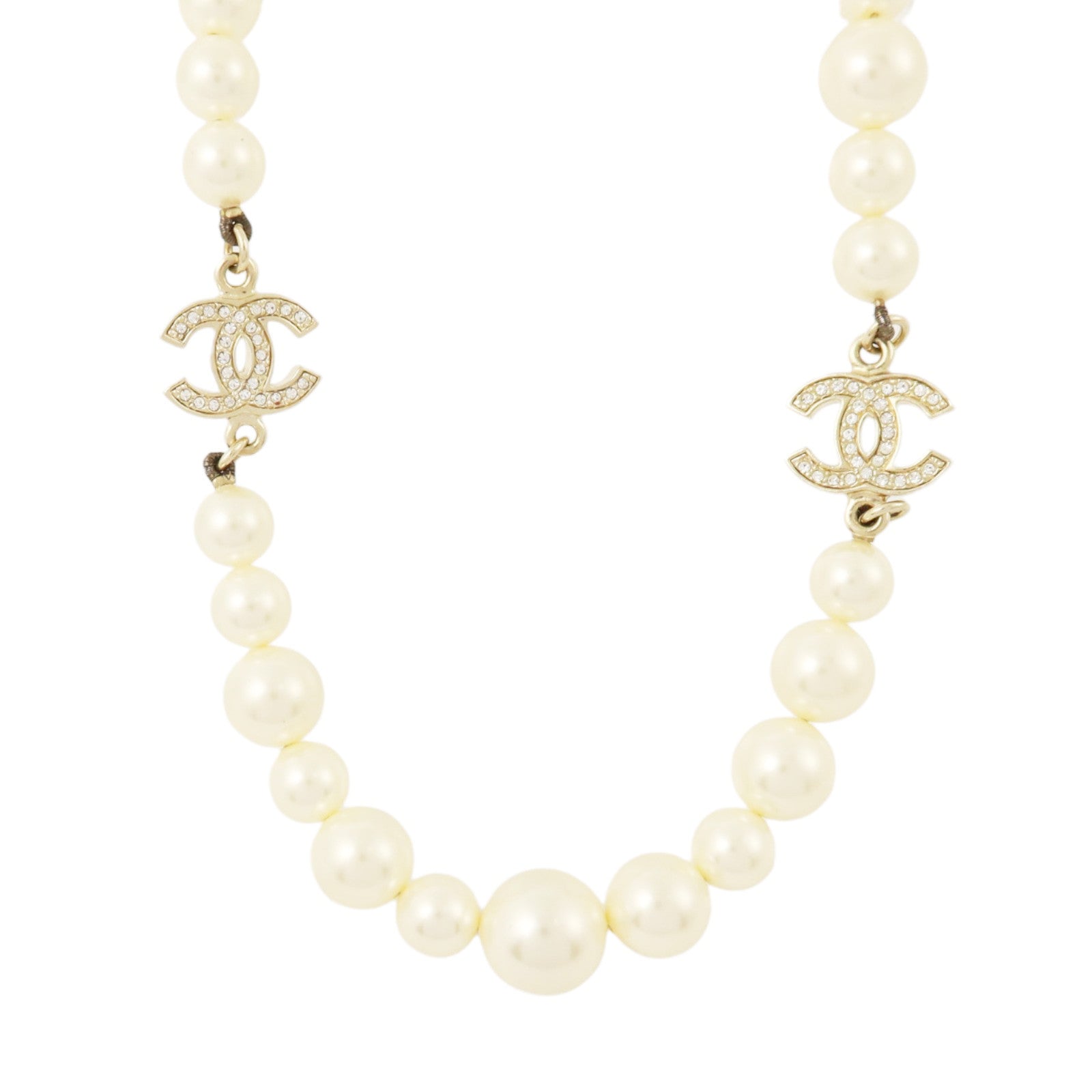 CHANEL 金屬/PVC Necklace項鏈