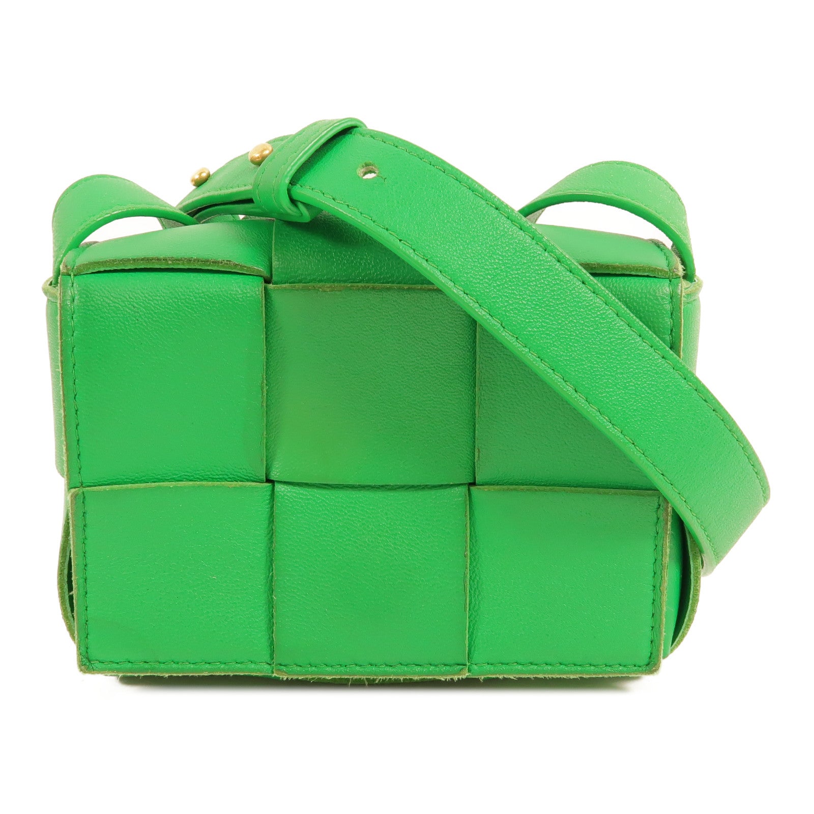 BOTTEGA VENETA 羊皮皮革Cassette Mini肩背袋