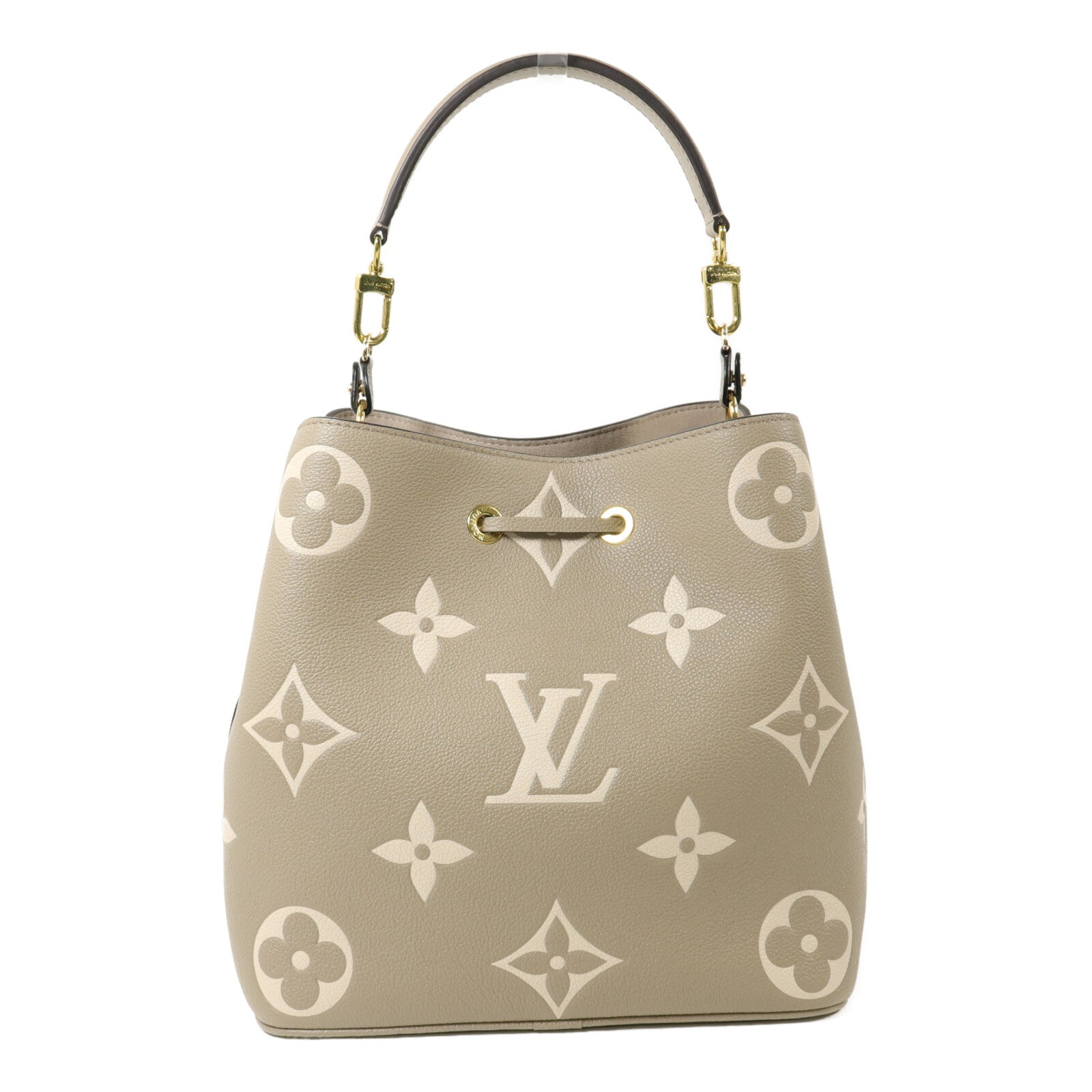 LOUIS VUITTON Monogram Empreinte Neo Noe MM手挽肩背兩用袋