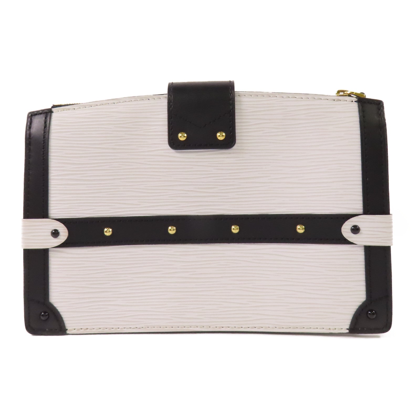 LOUIS VUITTON Epi Trunk Clutch金扣肩背袋