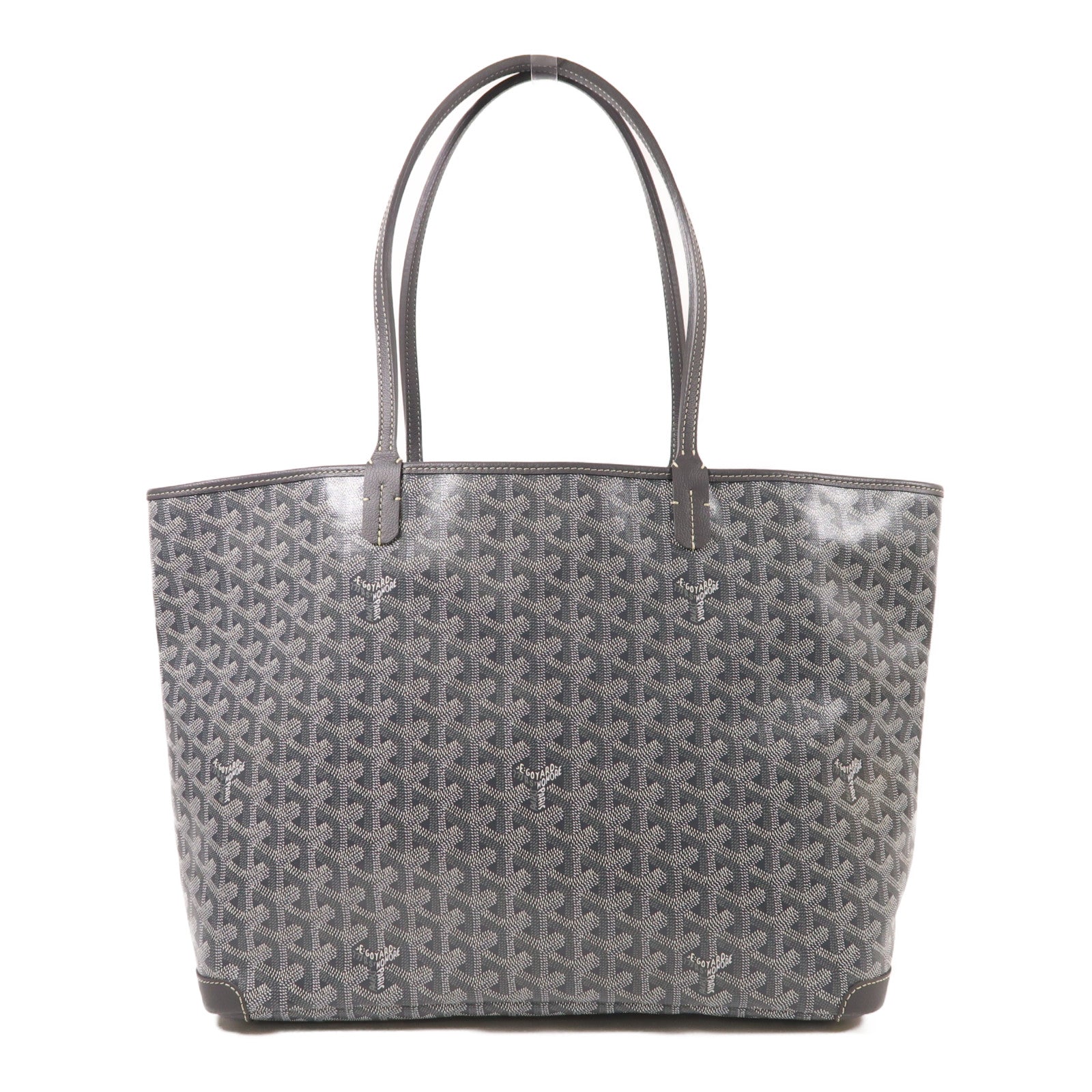 GOYARD 塗層帆布Artois MM銀扣肩背袋