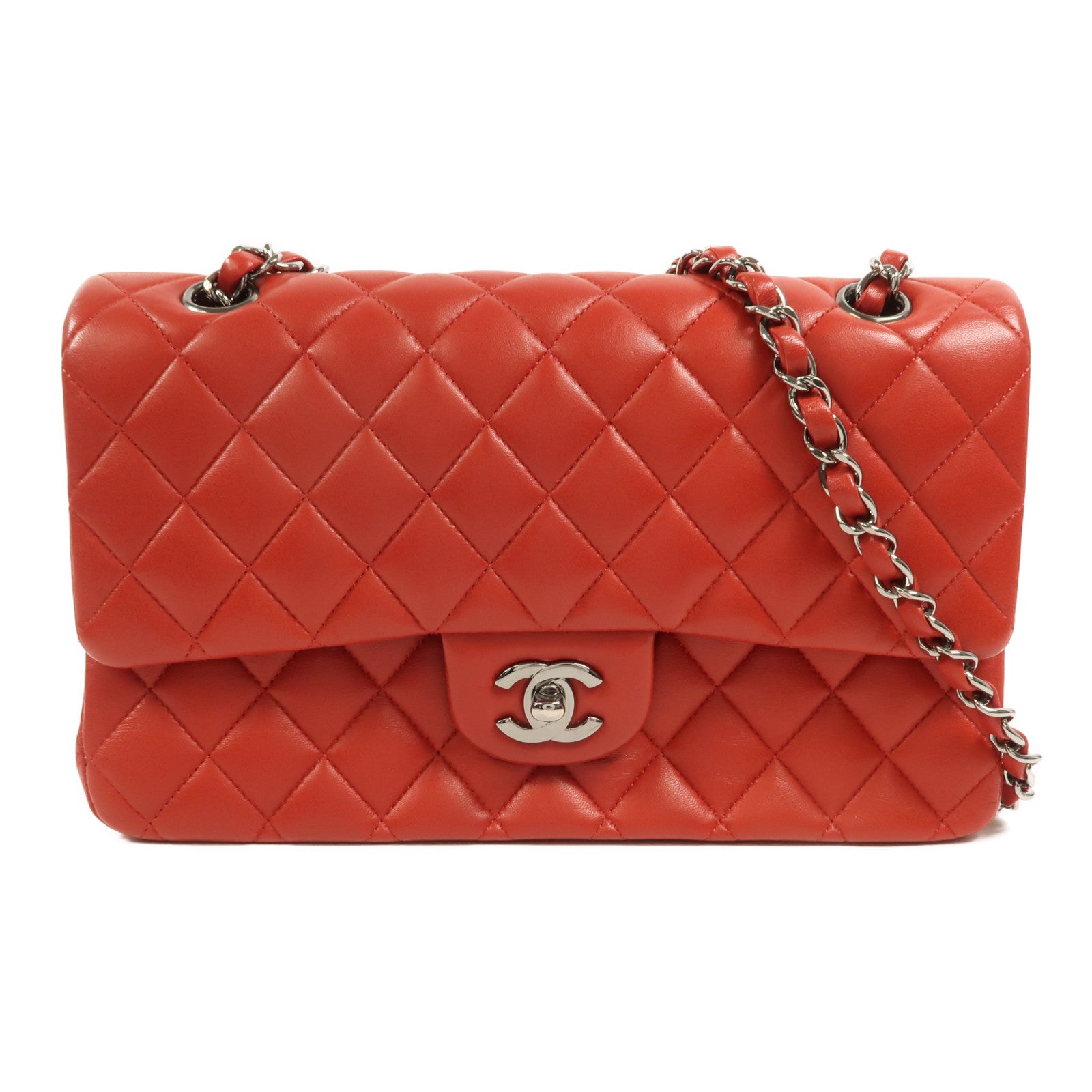 CHANEL 羊皮皮革Classic 25鏈帶肩背袋