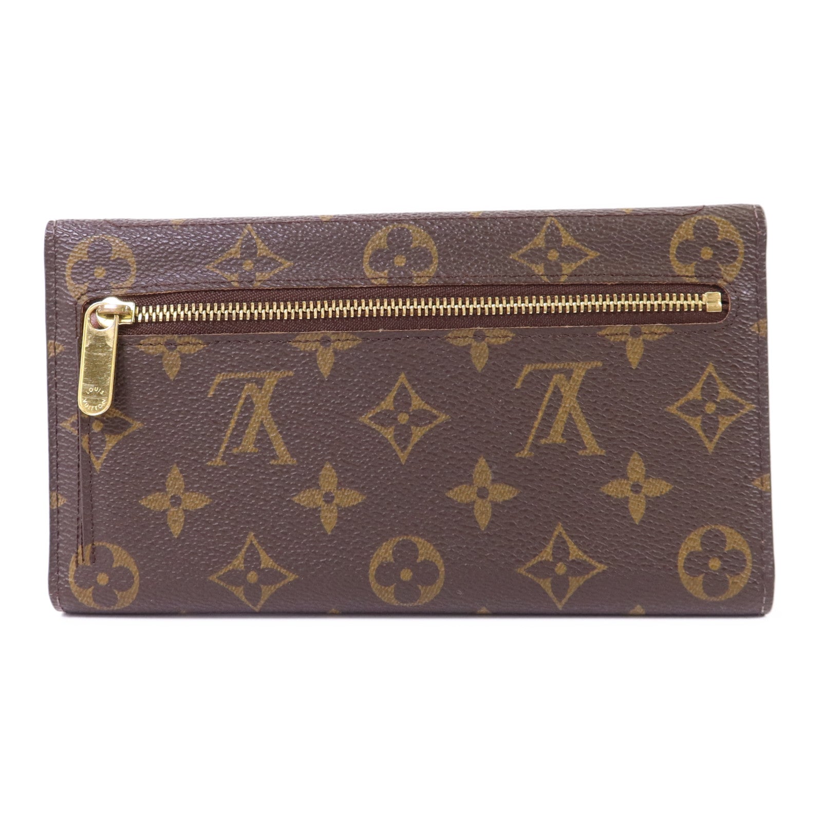 LOUIS VUITTON Monogram Portefeuille Eugenie金扣長錢包