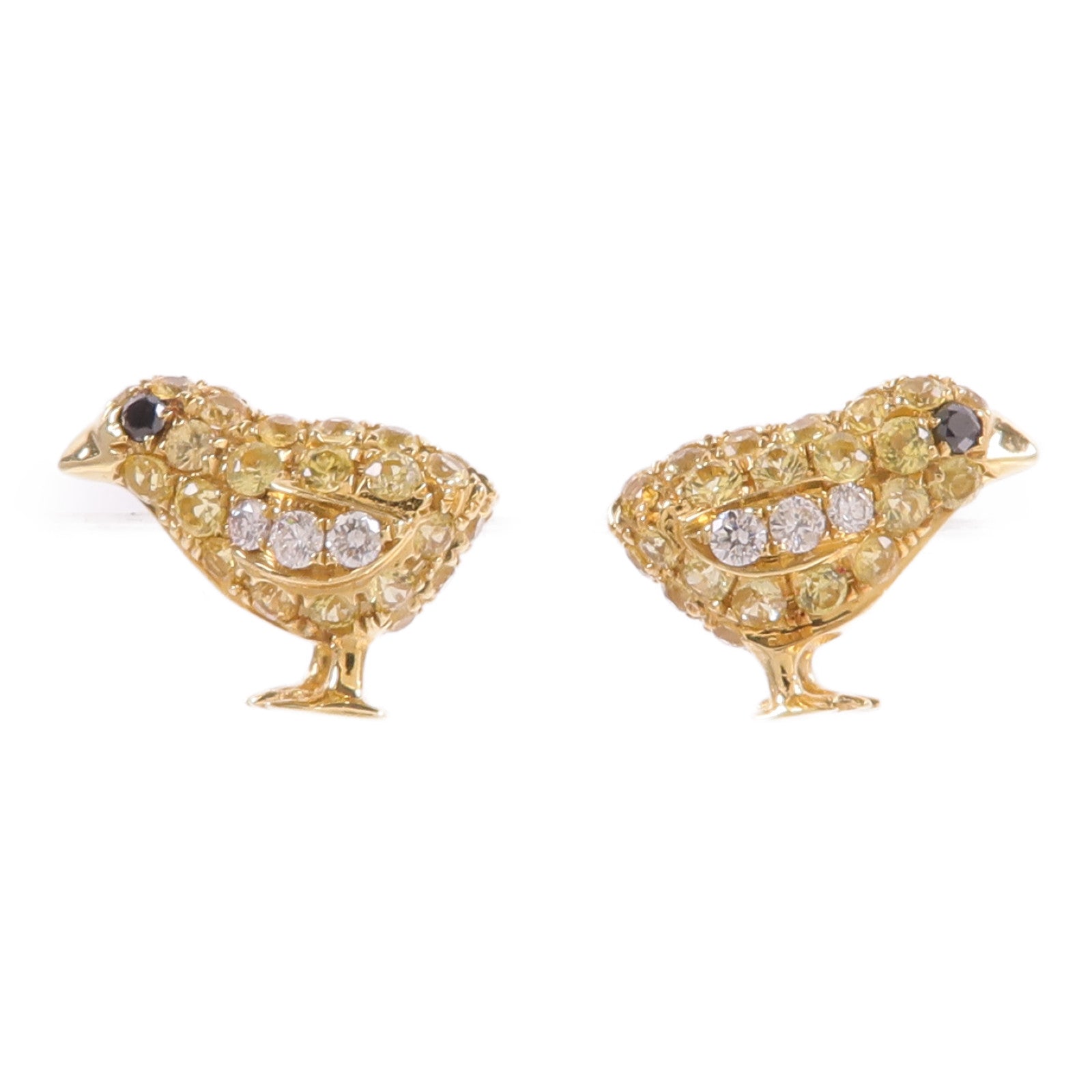JEWELRY 18K玫瑰金Diamond Earrings鑽石耳環
