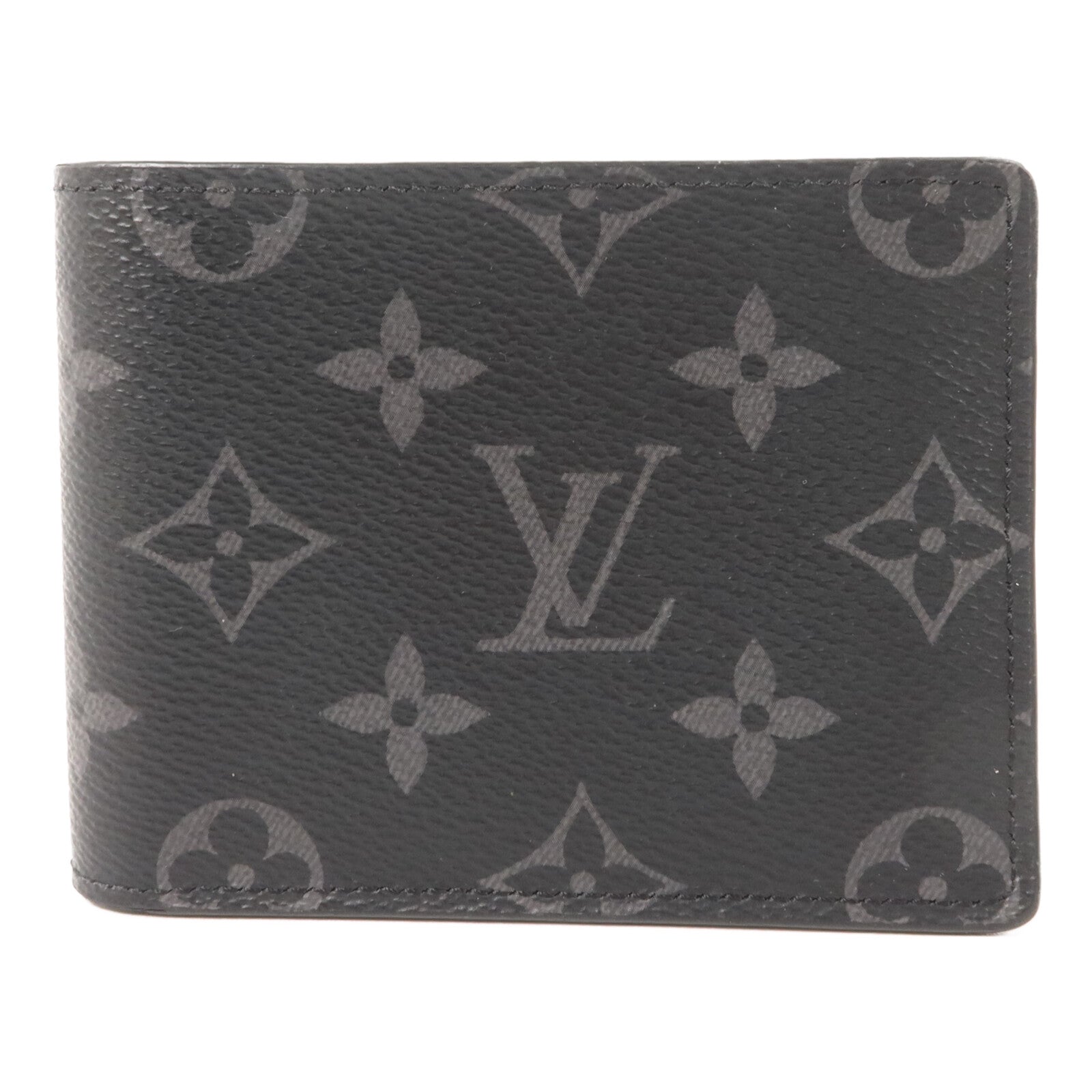 LOUIS VUITTON Monogram Eclipse Multiple錢包