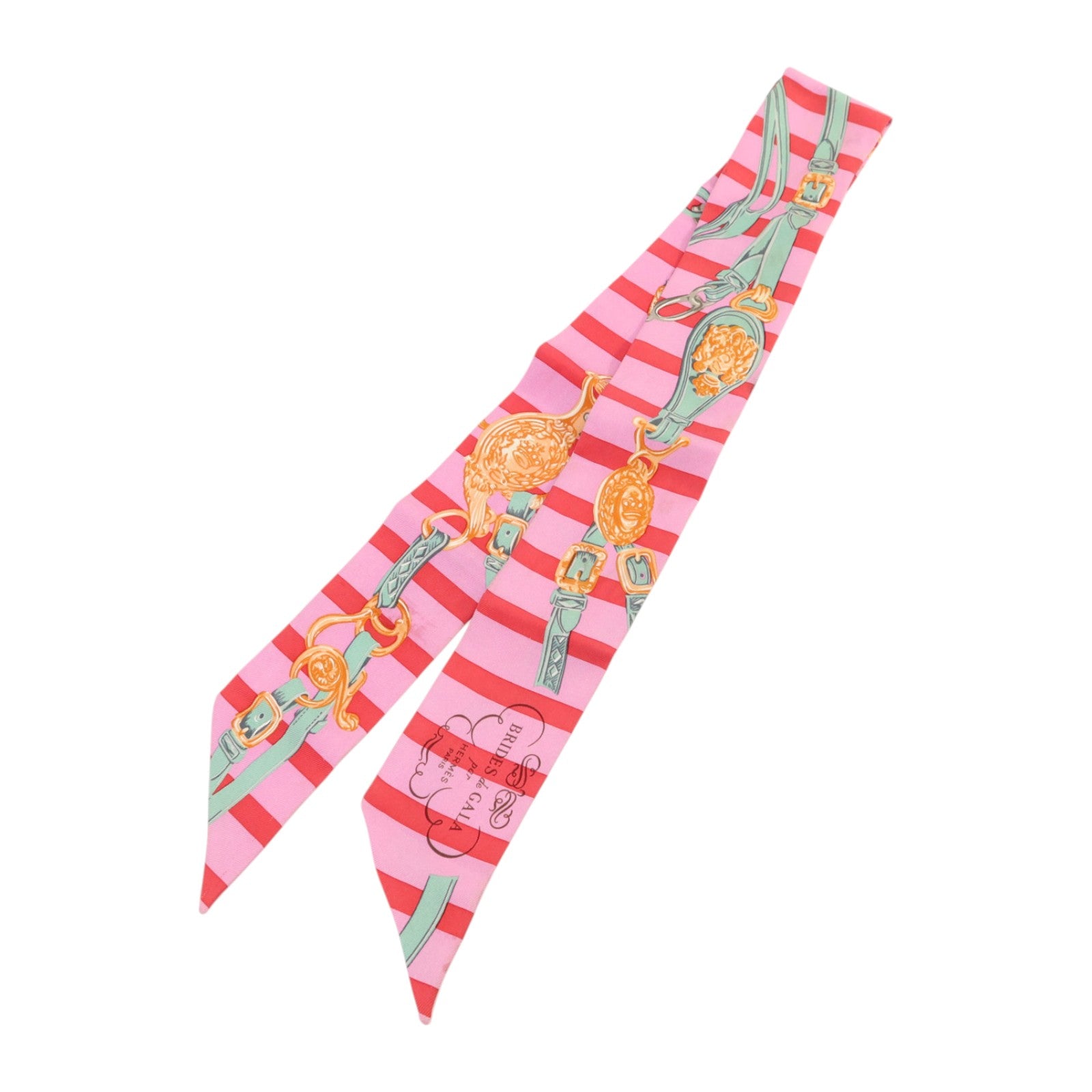 HERMES 絲質Twilly絲巾