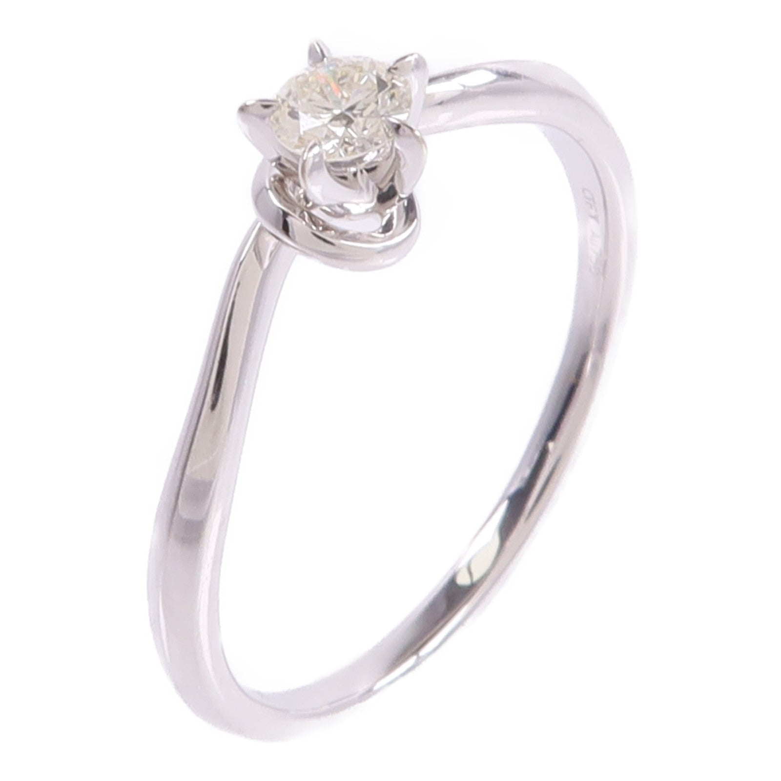 JEWELRY 18K白金Diamond Ring鑽石戒指