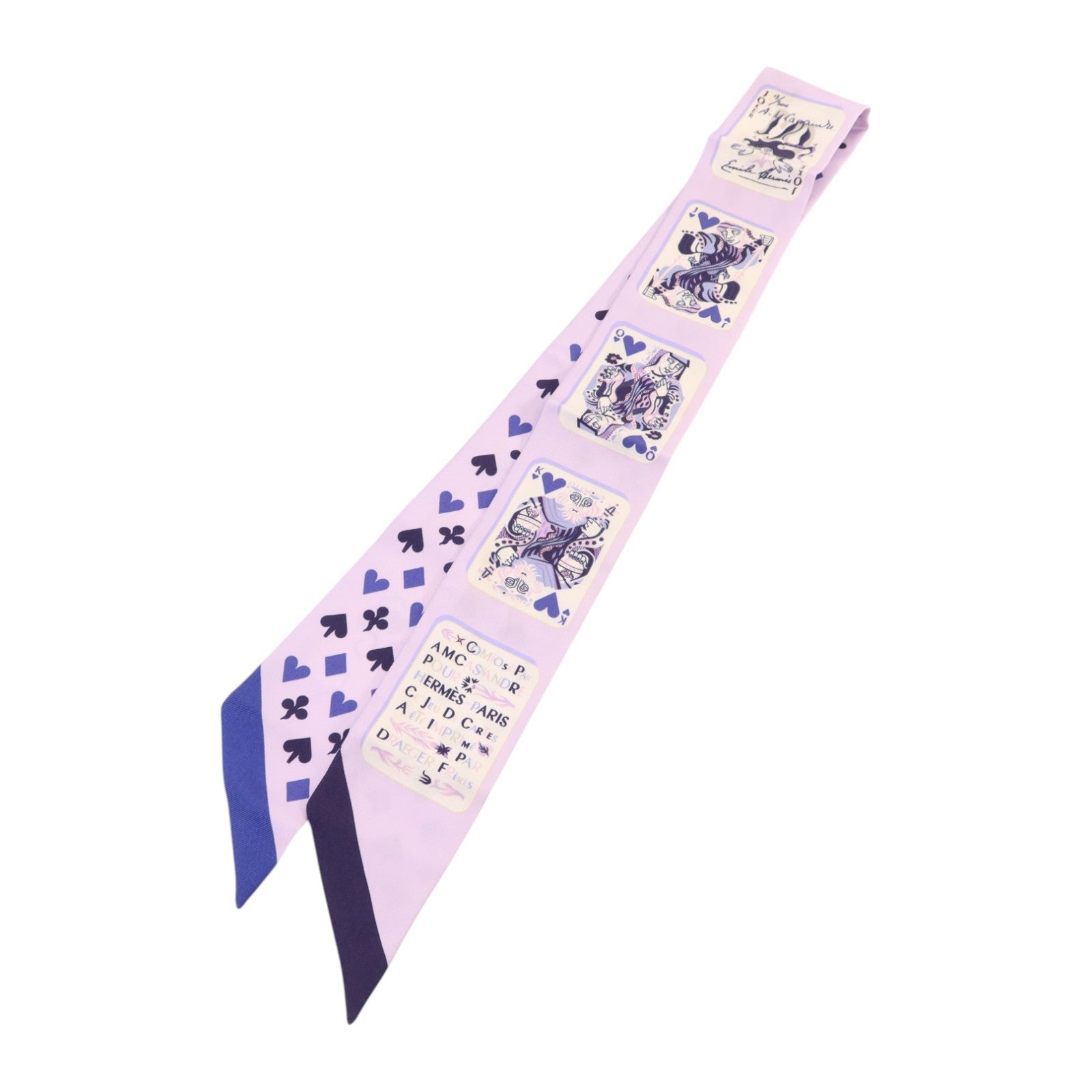 HERMES 絲質Twilly絲巾