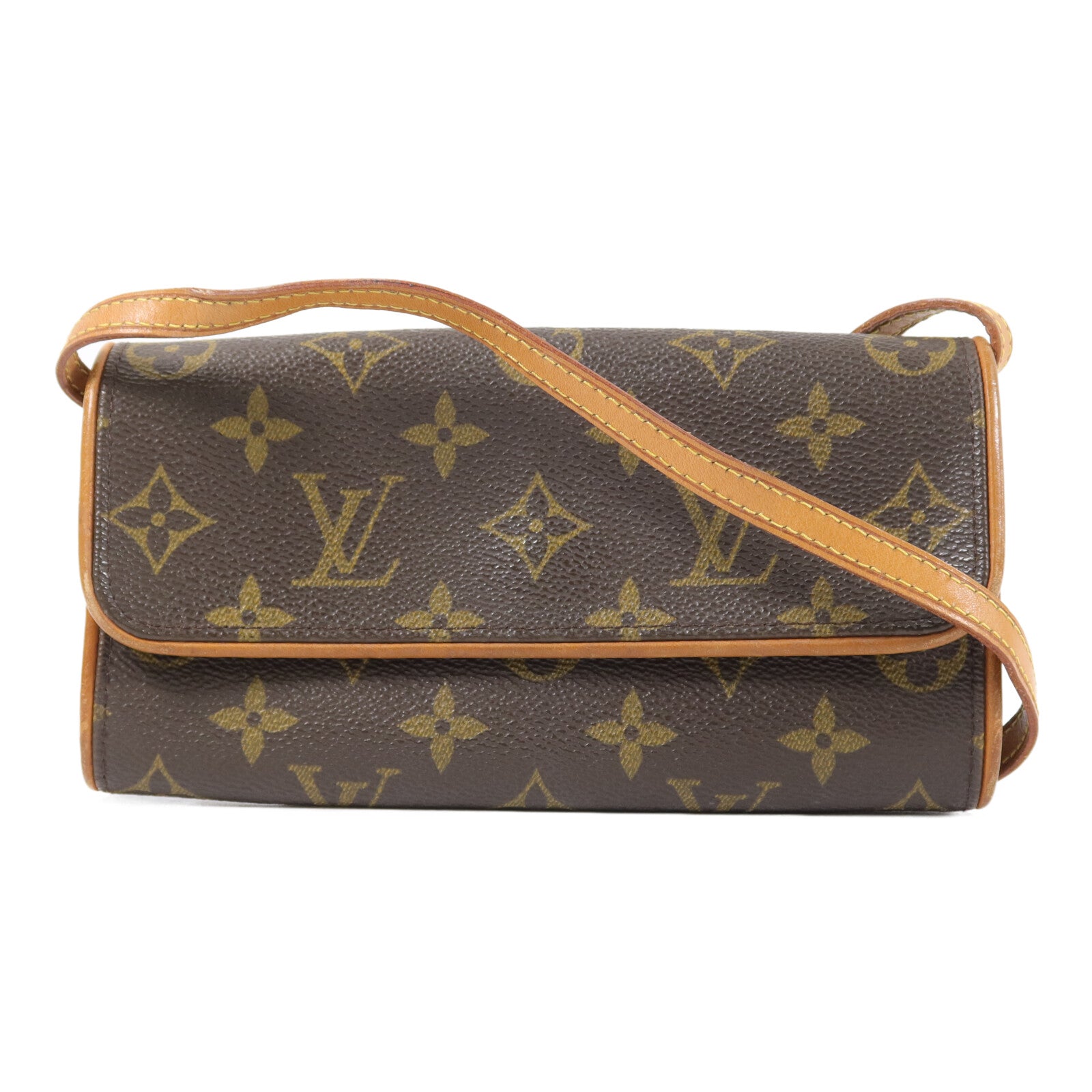 LOUIS VUITTON Monogram Pochette Twin PM肩背袋
