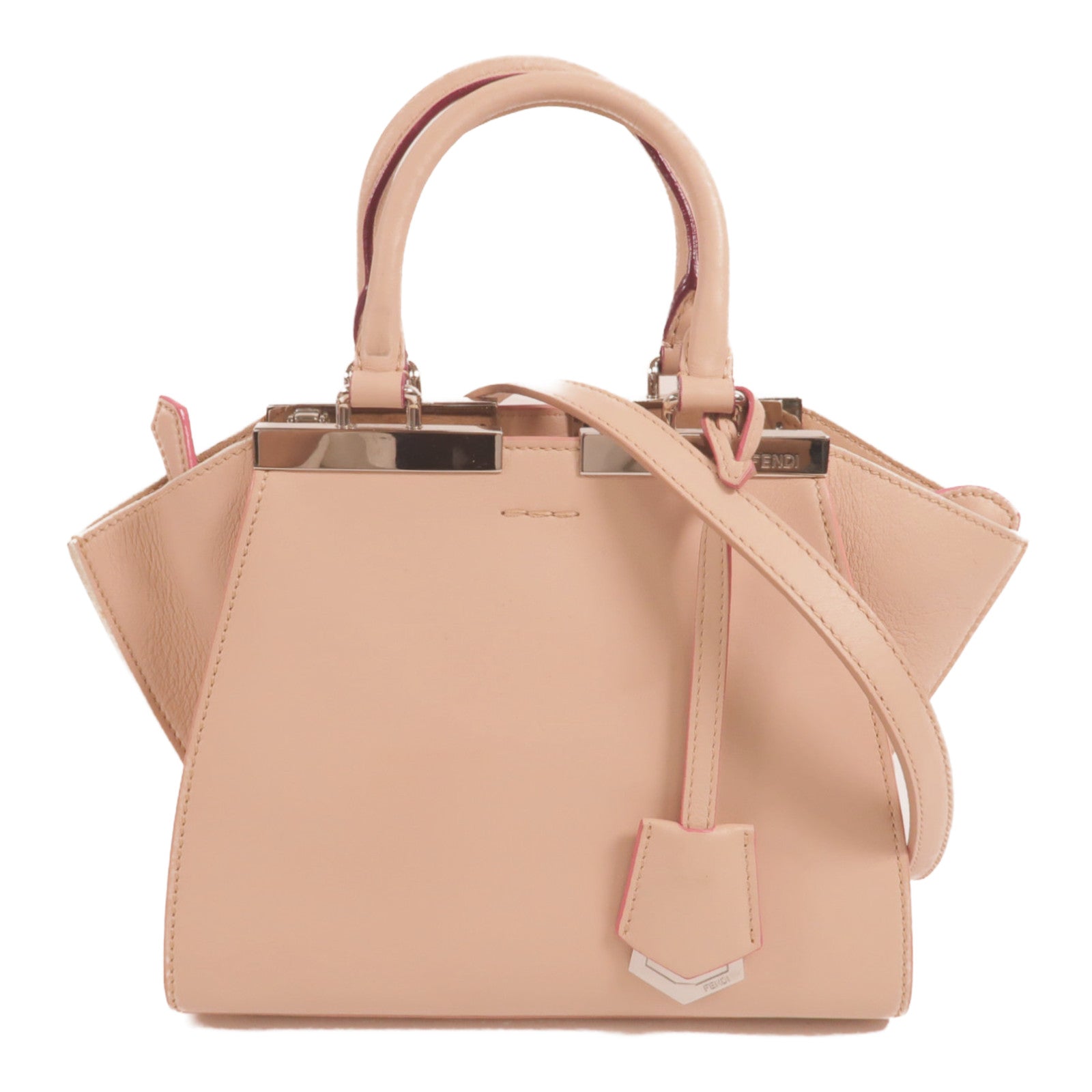 FENDI 牛皮皮革Mini 3 Jours Mini手挽肩背兩用袋
