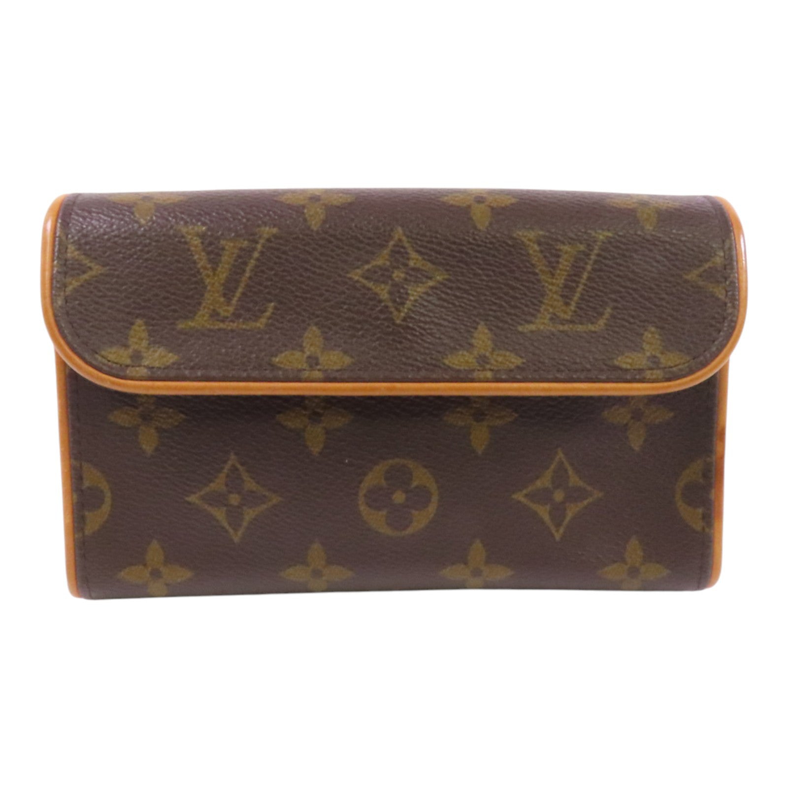 LOUIS VUITTON Monogram Pochette Florentine XS金扣腰包