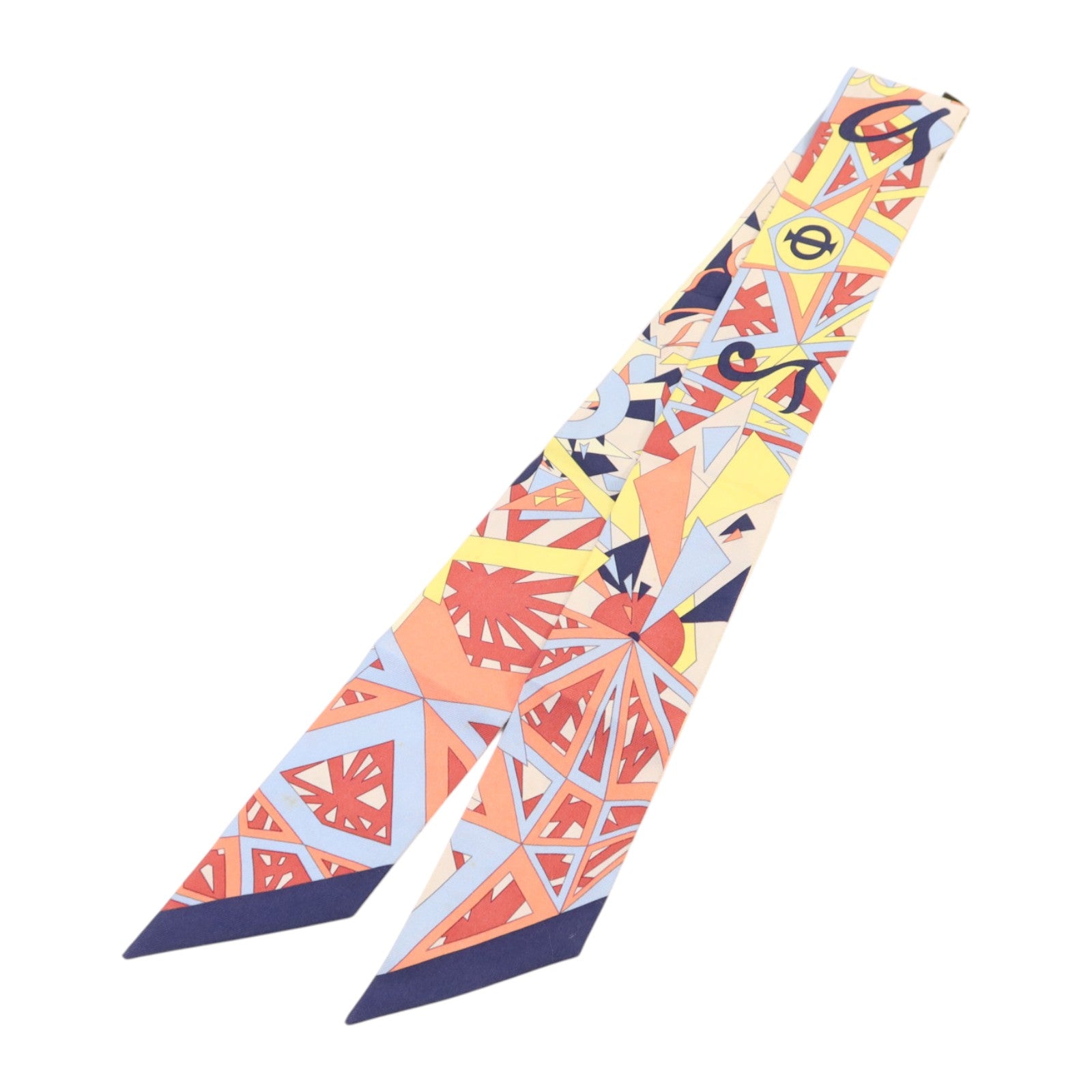 HERMES 絲質Twilly絲巾