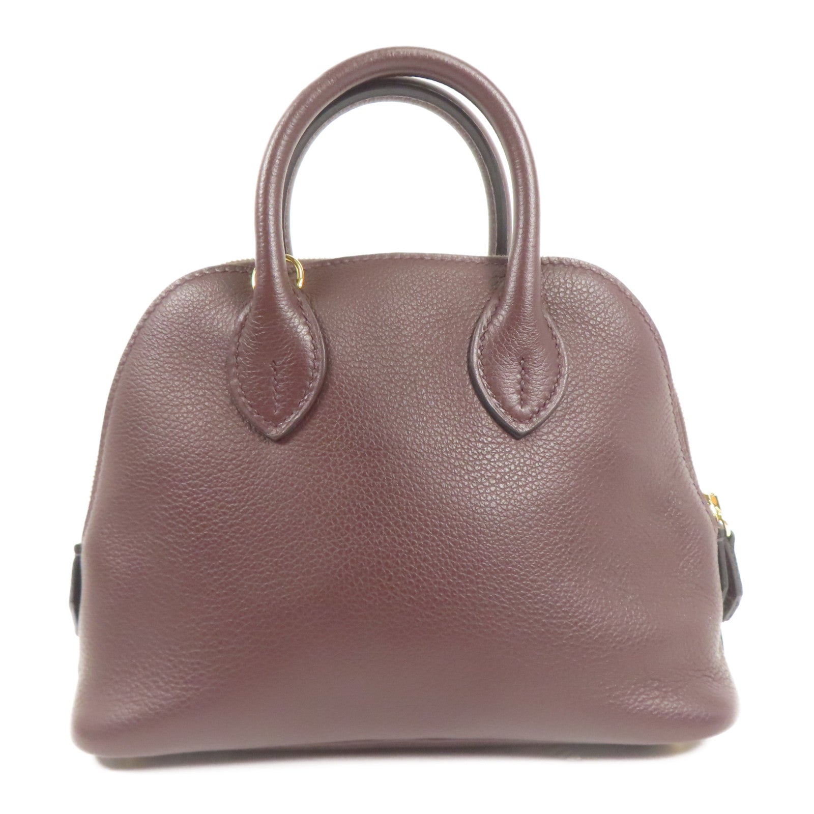 HERMES 【激減優惠】Evercolor皮革Bolide Mini金扣手挽肩背兩用袋Rouge Sellier