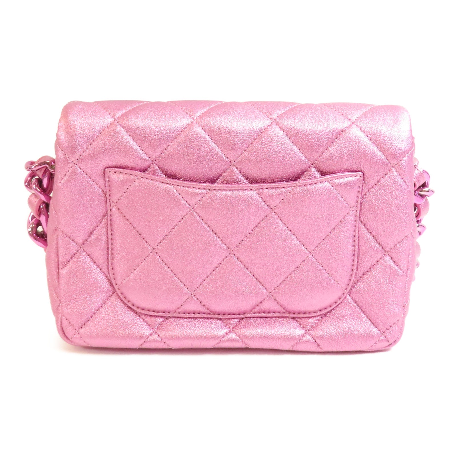 CHANEL 【激減優惠】牛皮皮革Chain Shoulder Bag肩背袋