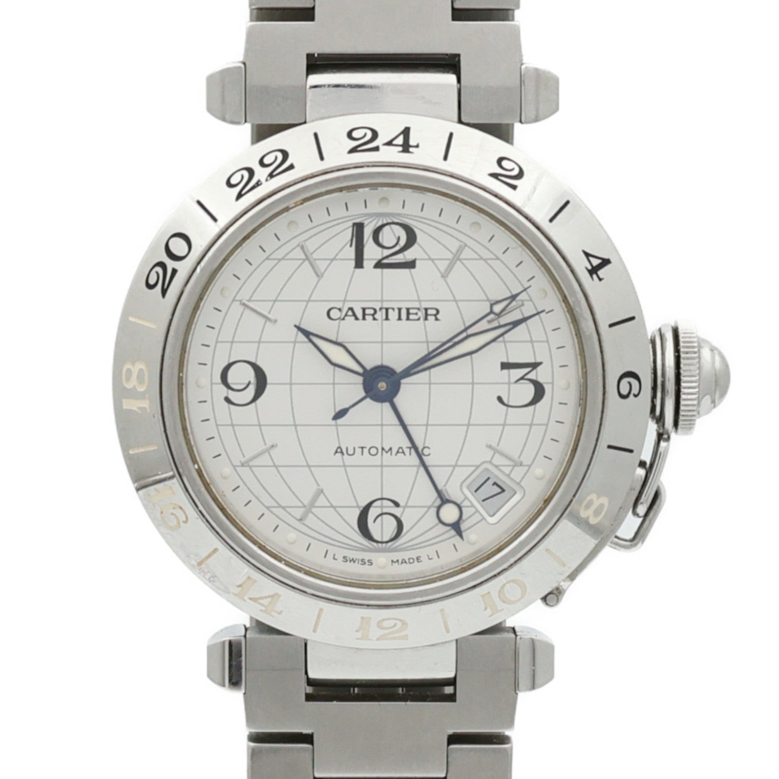 CARTIER Pasha C GMT W31029M7