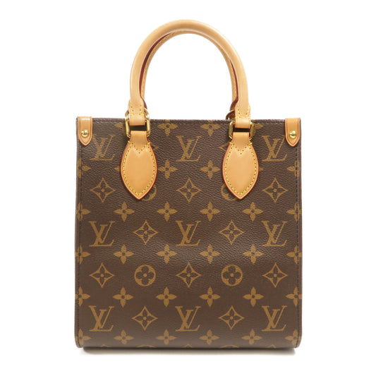LOUIS VUITTON Monogram Sac Plat BB手挽肩背兩用袋