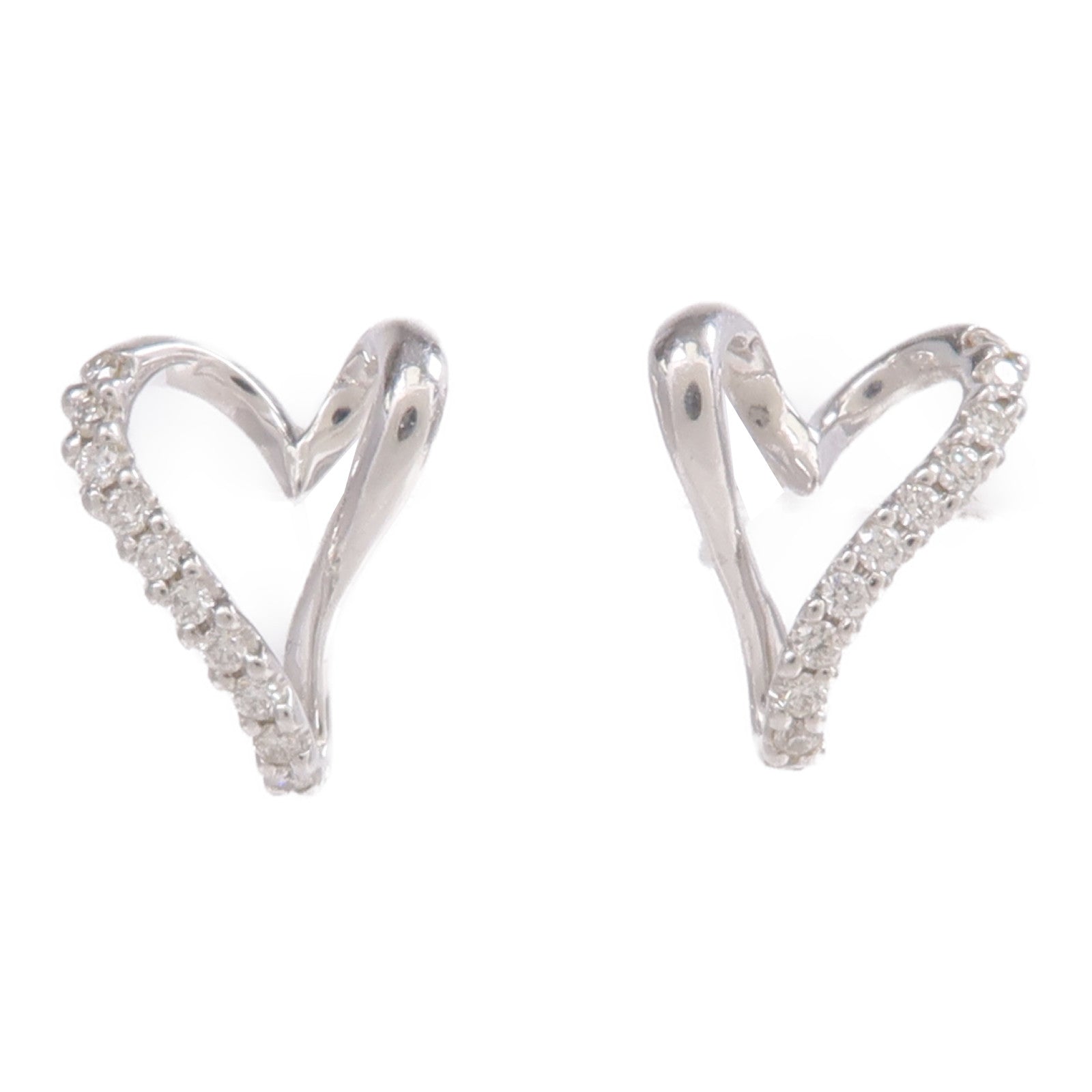JEWELRY PT900鉑金/18K白金Diamond Earrings鑽石耳環