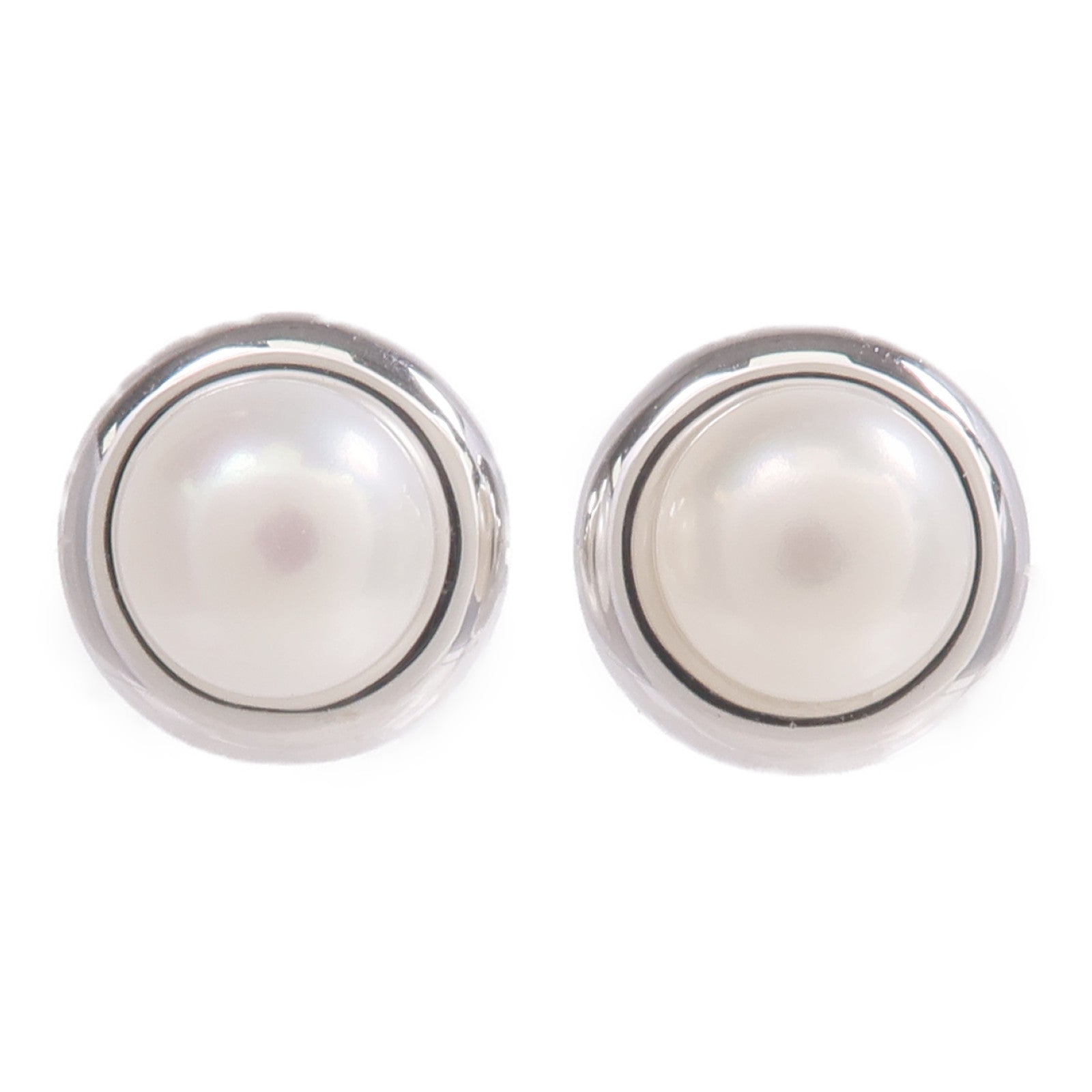 JEWELRY 14K白金Pearl Earrings珍珠耳環