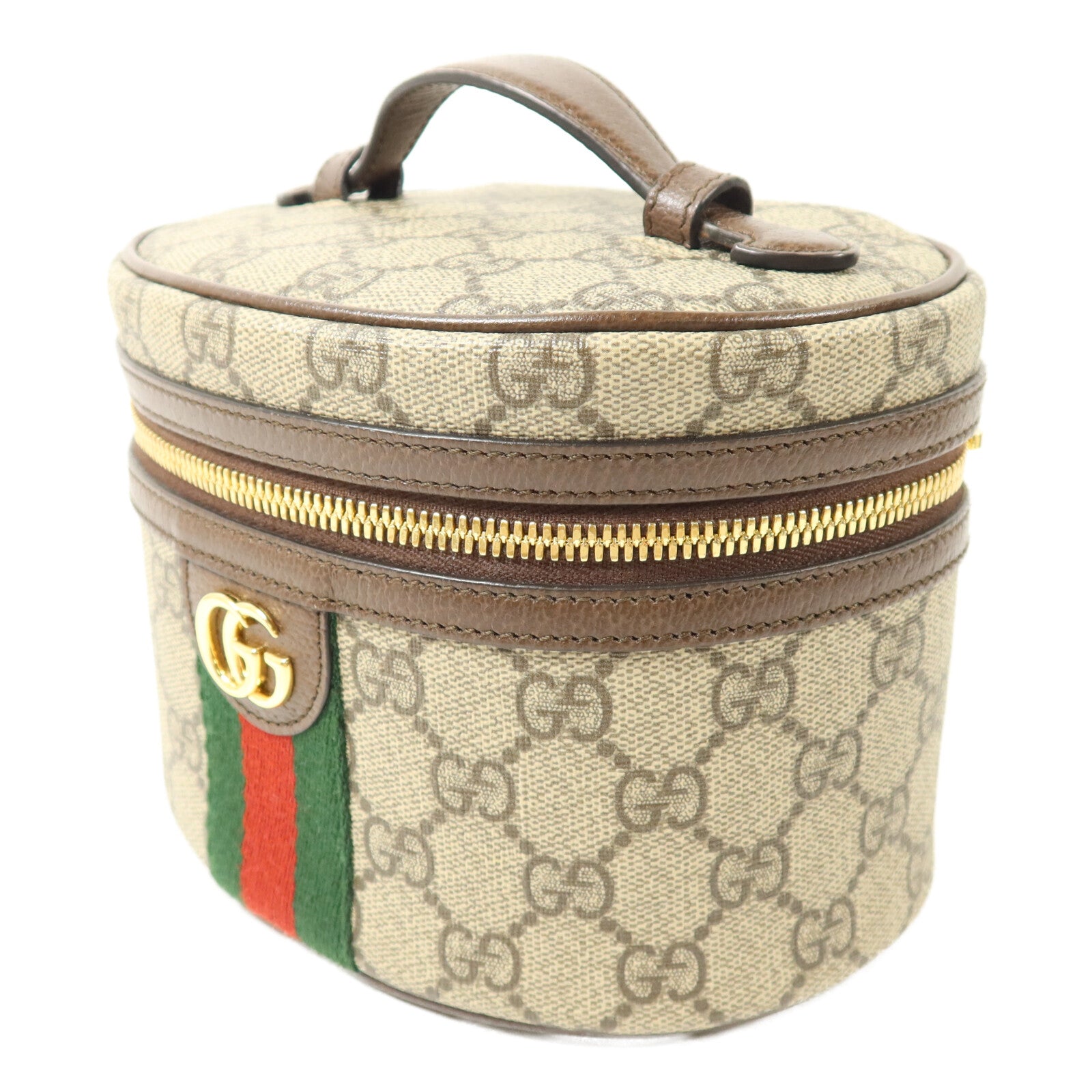 GUCCI 塗層帆布Ophidia GG-Supreme Vanity Case手挽袋