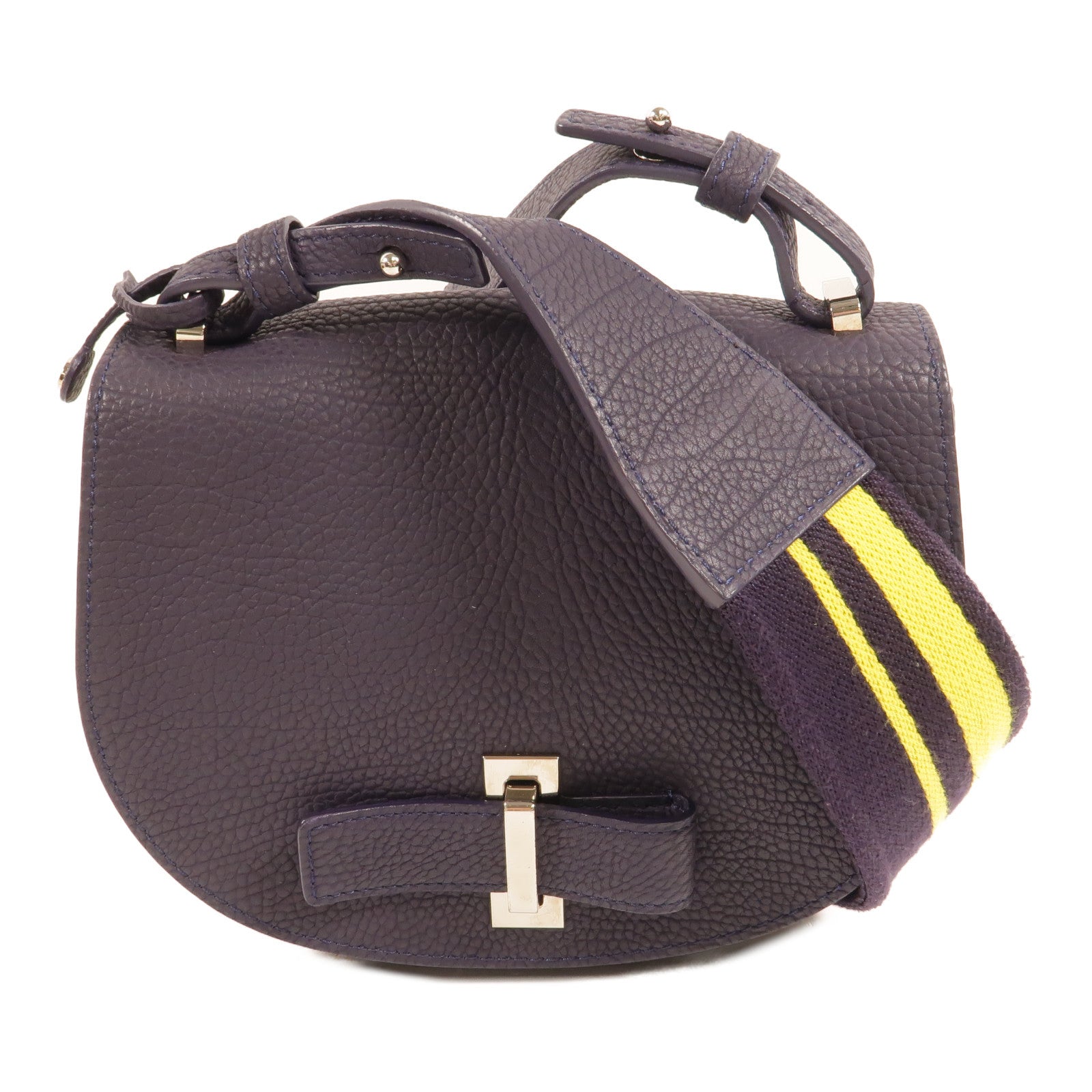 Delvaux 牛皮皮革Le Mutin Mini肩背袋