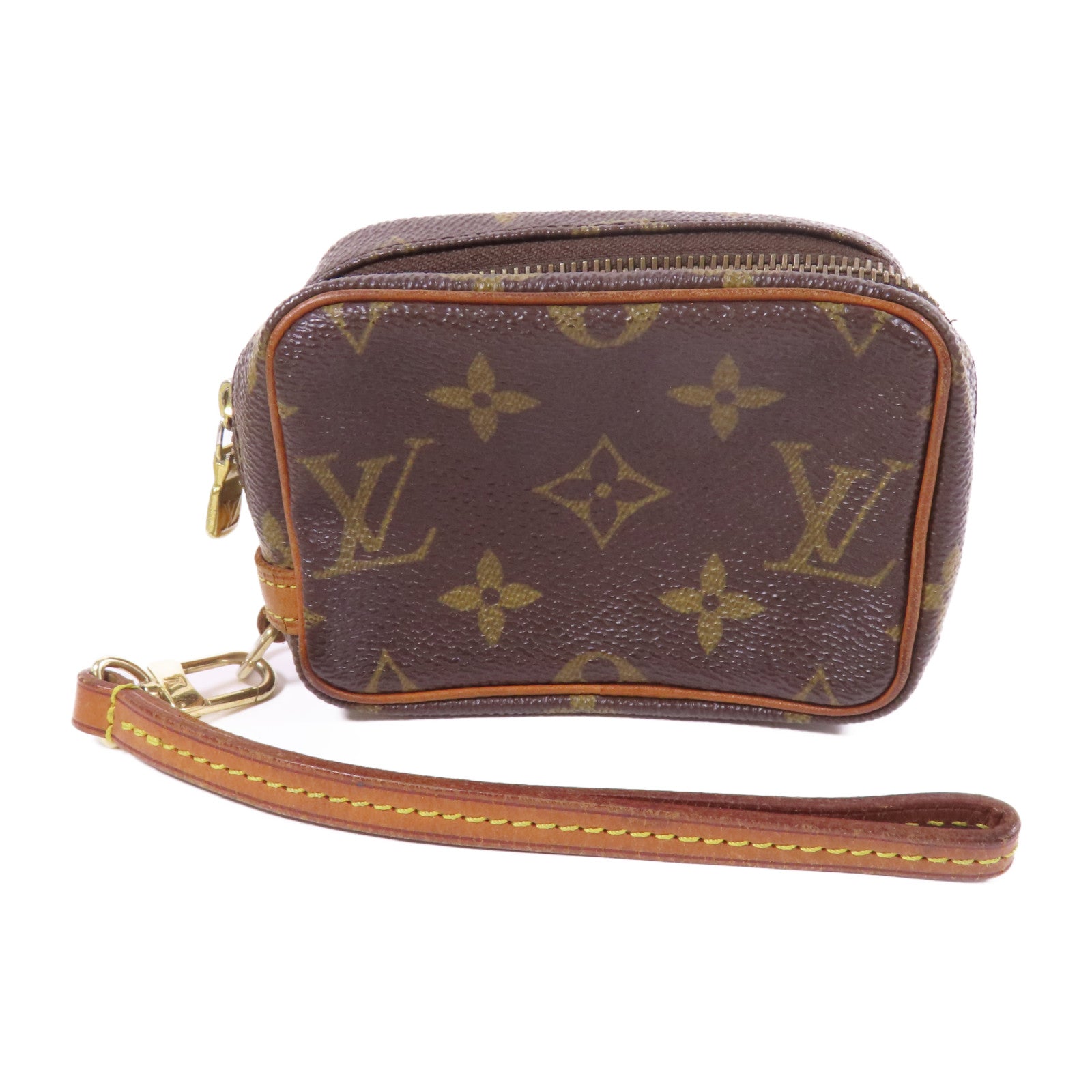 LOUIS VUITTON Monogram Trousse Wapity Pouch金扣手拿包