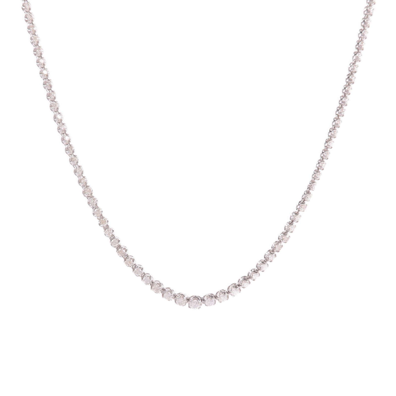 JEWELRY 18K白金Diamond Necklace鑽石項鍊
