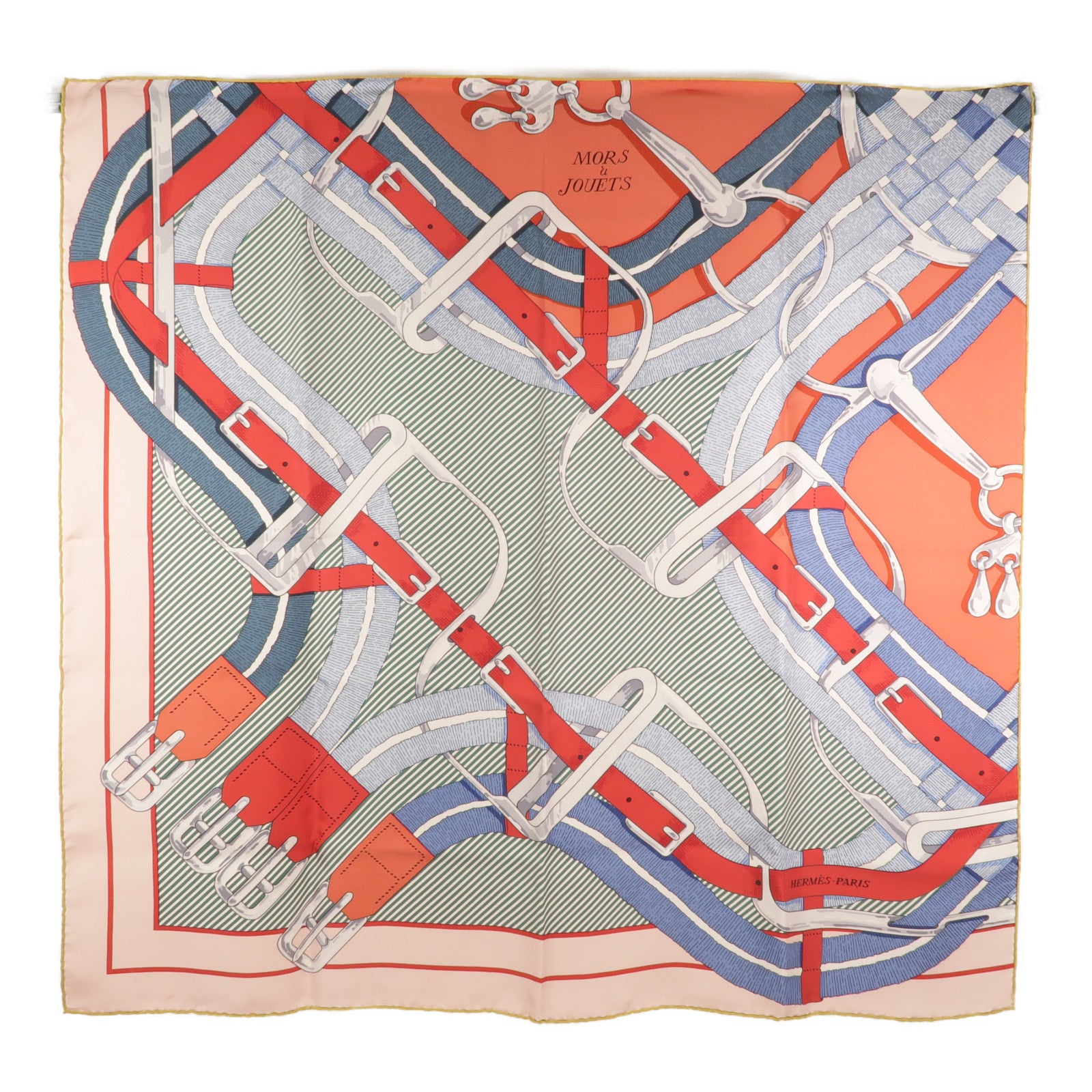 HERMES 絲質Scarf 90X90絲巾