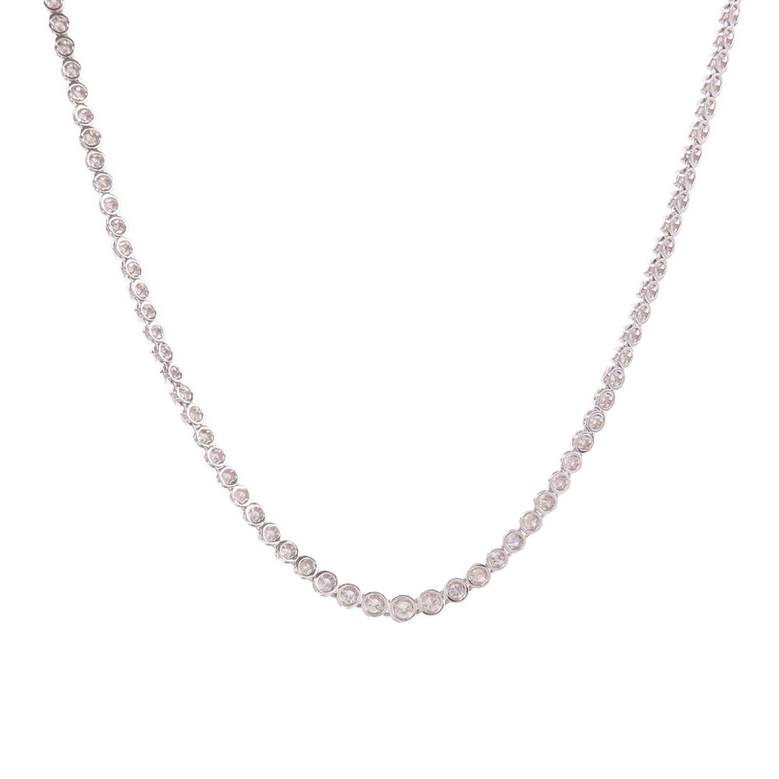 JEWELRY 18K白金Diamond Necklace鑽石項鍊