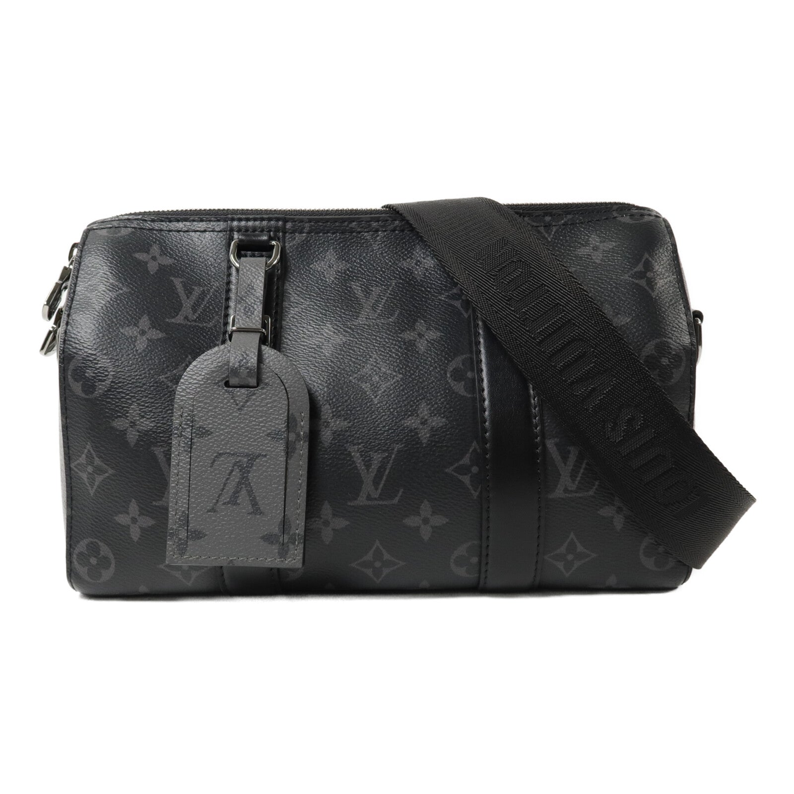 LOUIS VUITTON Monogram Eclipse City Keepall肩背袋