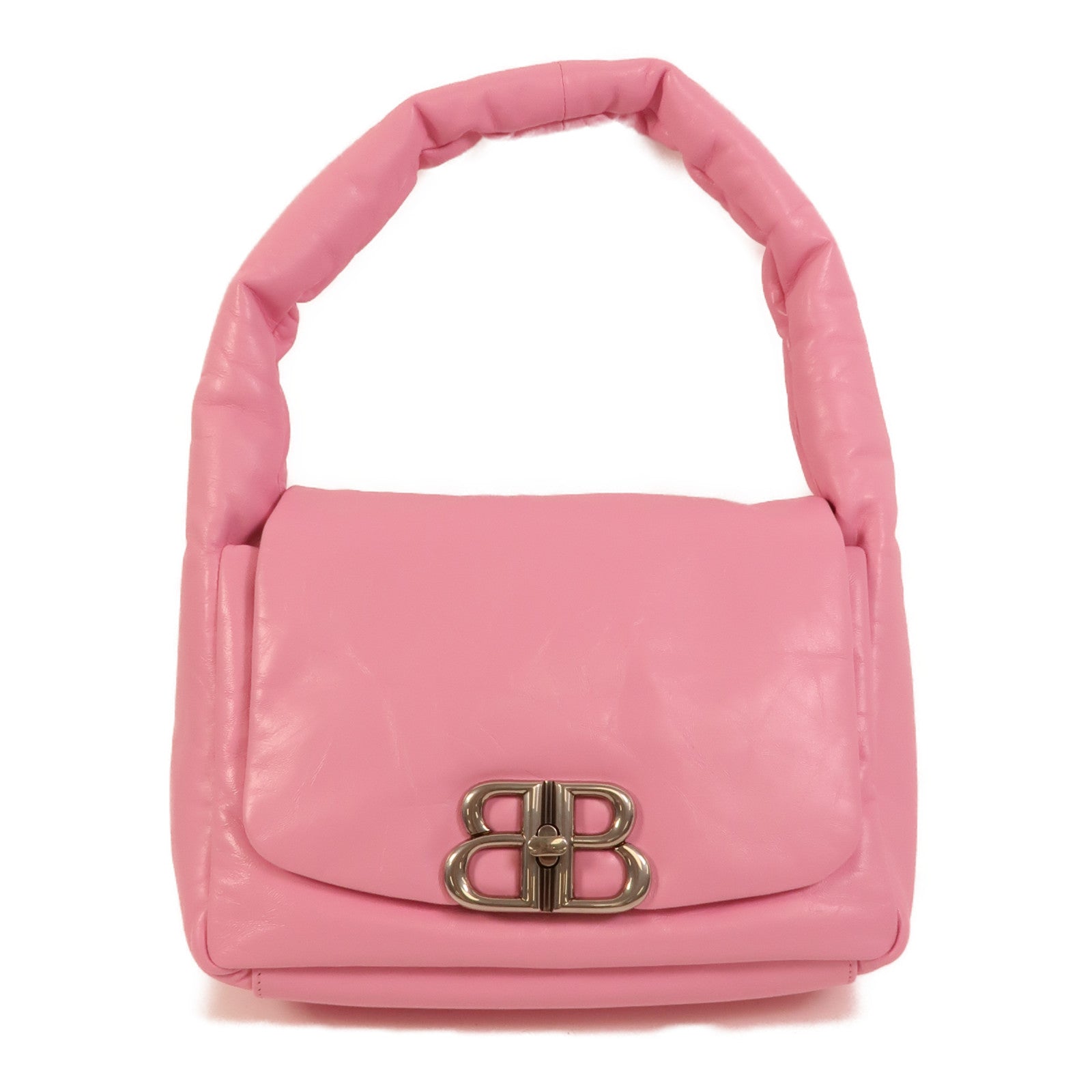 BALENCIAGA 牛皮皮革Monaco Sling Small手挽袋