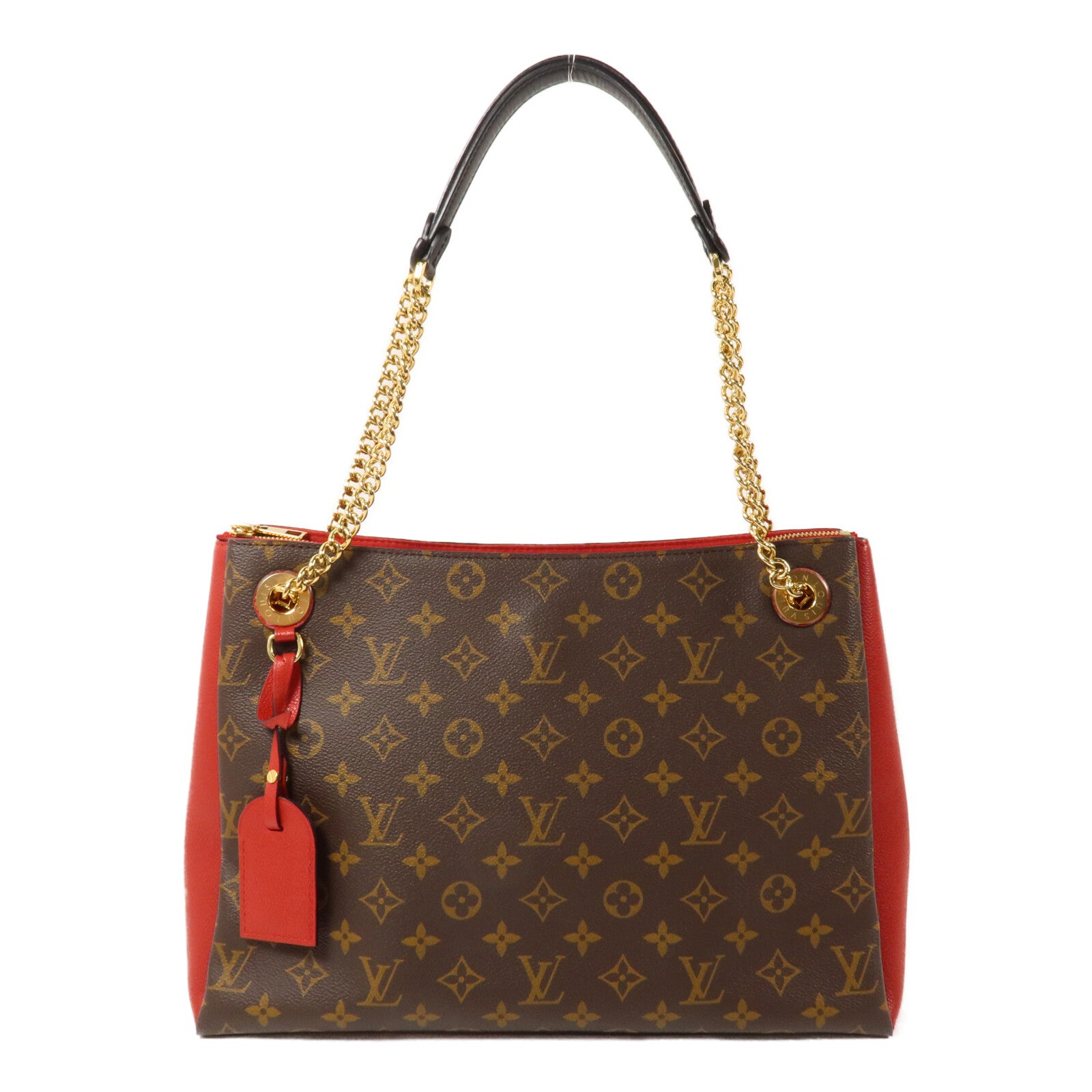 LOUIS VUITTON Monogram Surene MM鏈帶肩背袋
