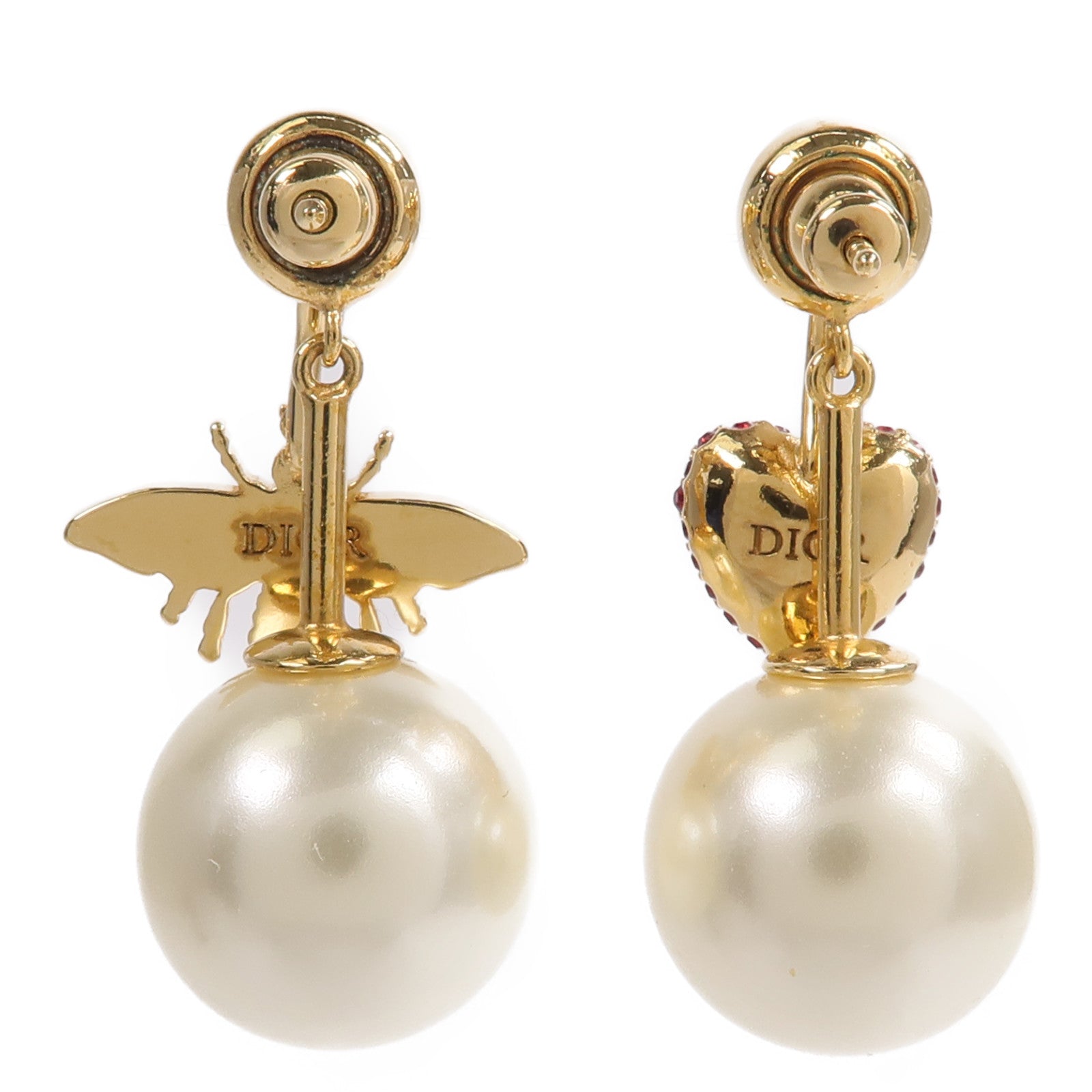 Dior 金屬/樹脂Earrings耳環