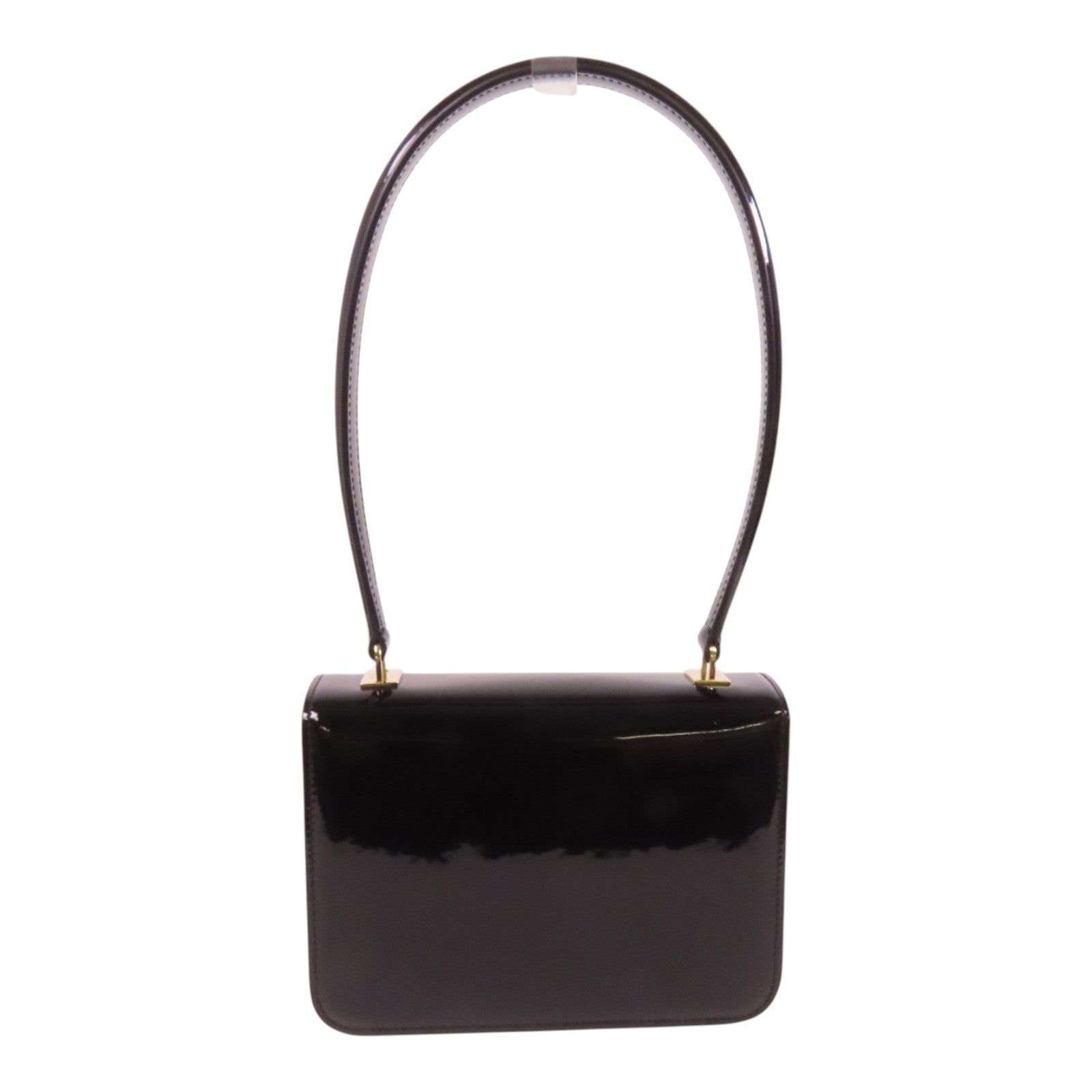 CELINE 漆皮皮革Teen Garance金扣肩背袋