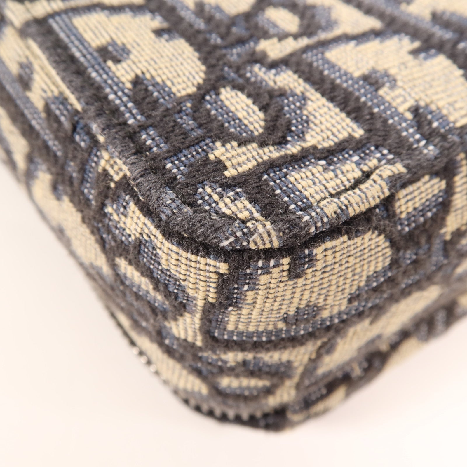 Dior 帆布Micro Rider Pouch銀扣肩背袋