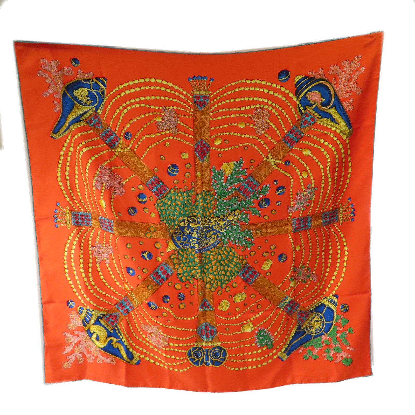 HERMES 絲質Scarf 90X90絲巾