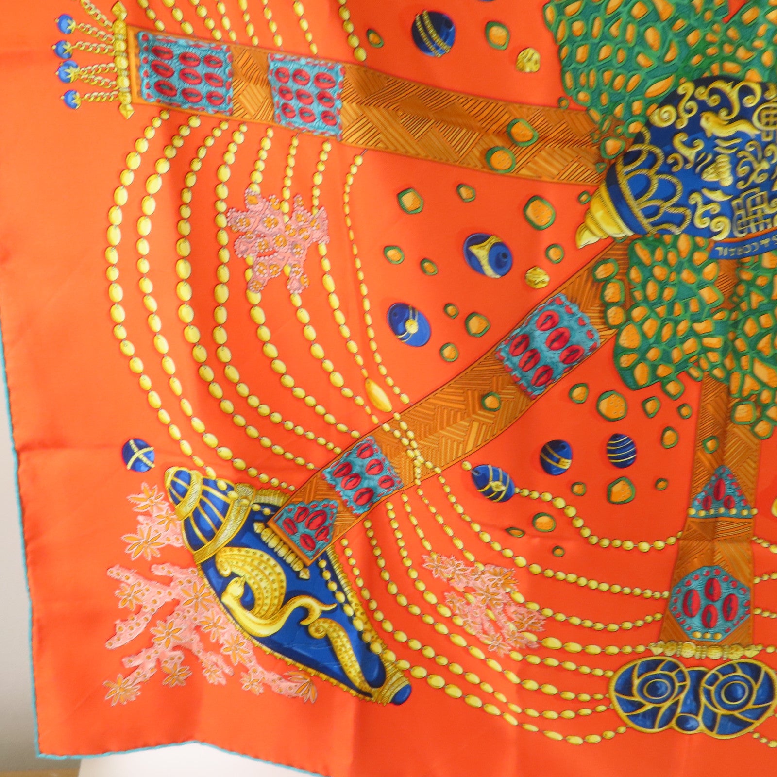 HERMES 絲質Scarf 90X90絲巾