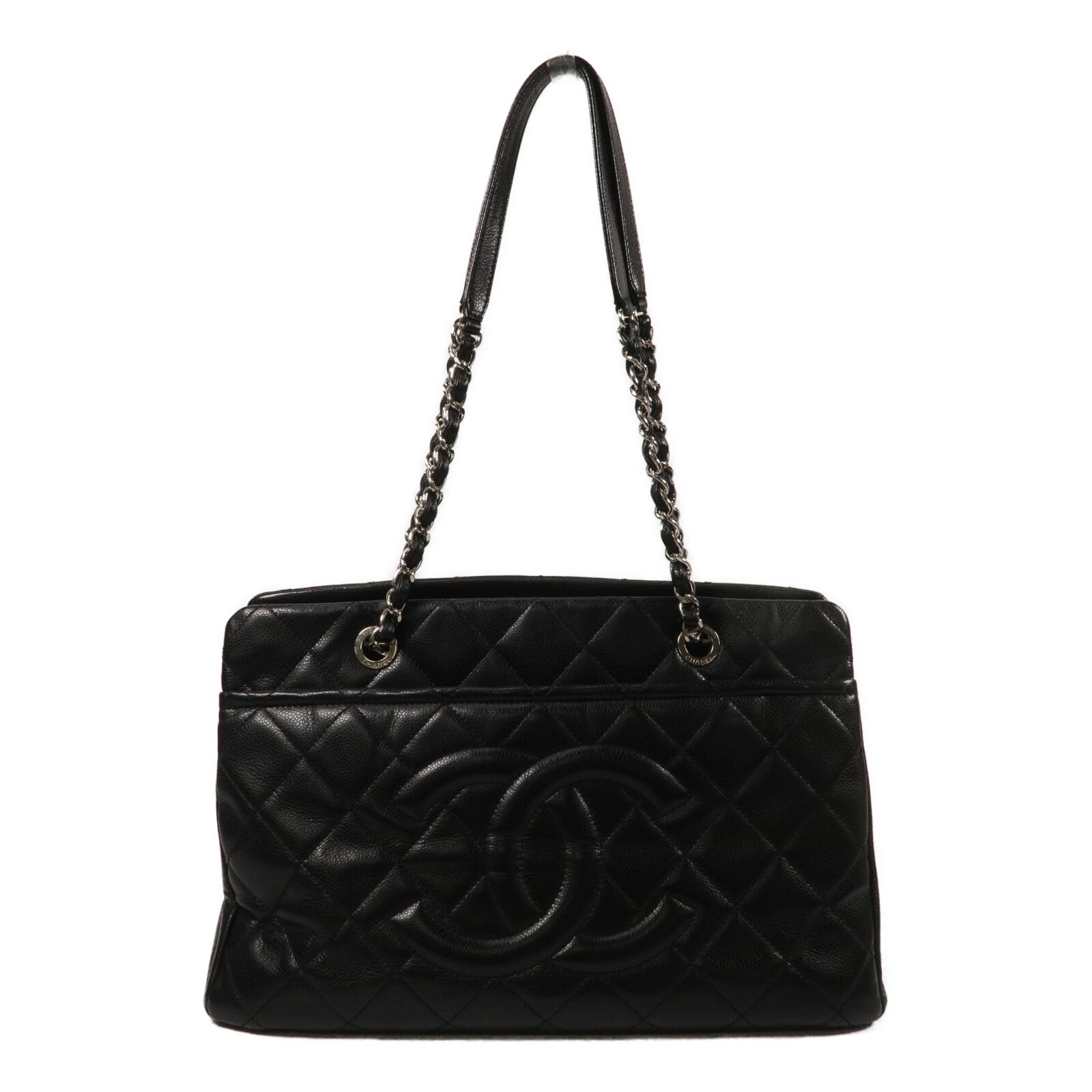 CHANEL 牛皮皮革Chain Tote bag手挽袋
