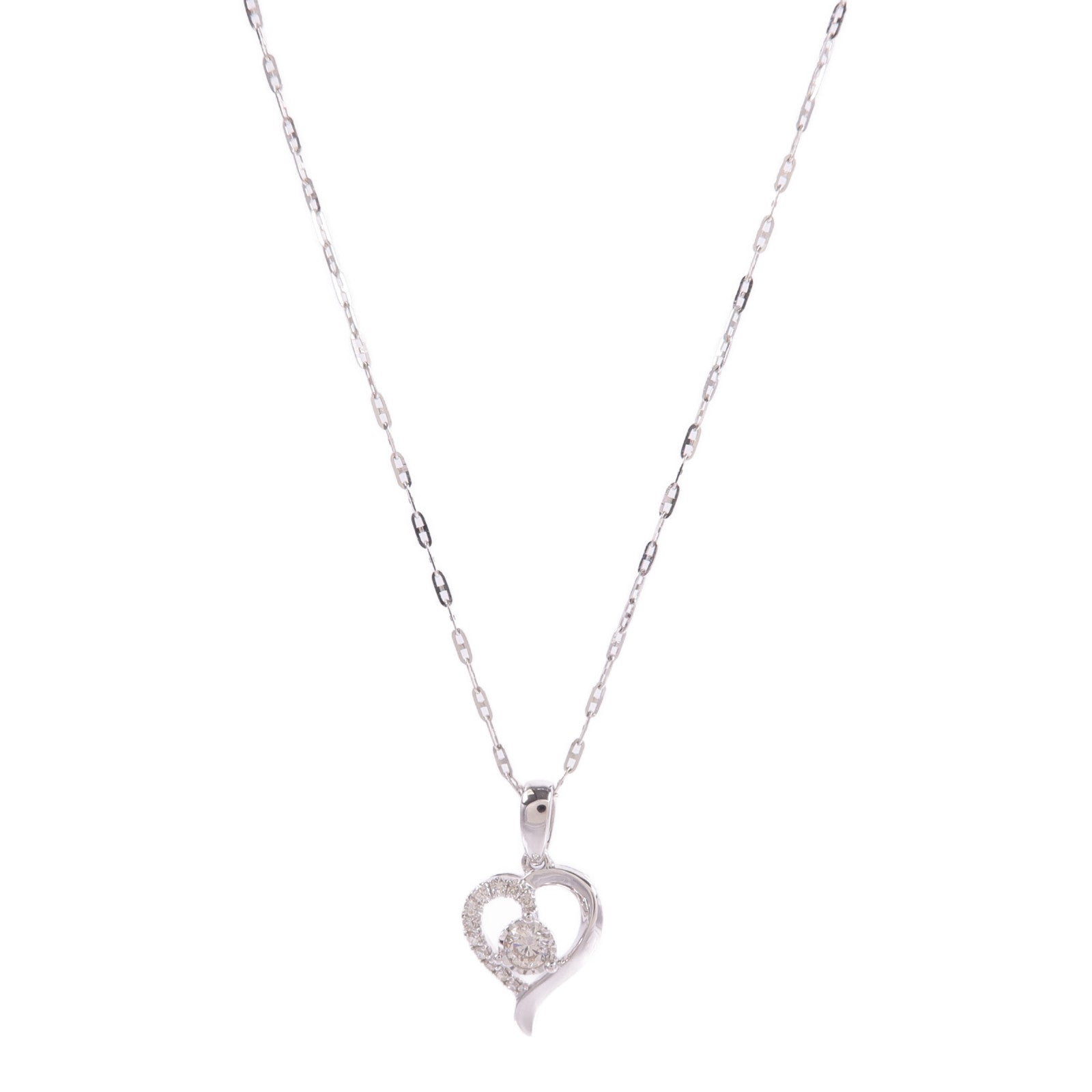 JEWELRY 18K白金Diamond Necklace鑽石項鍊