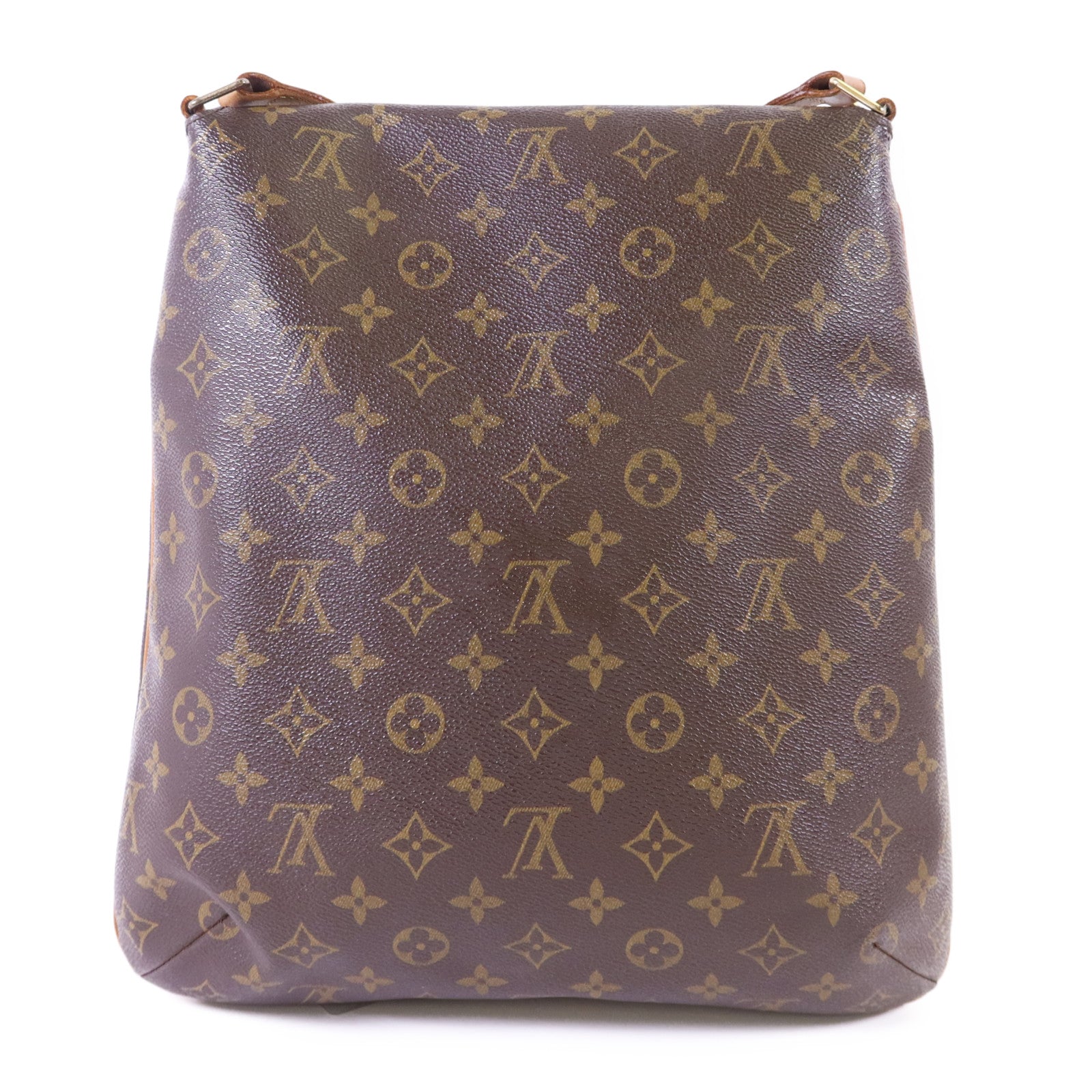 LOUIS VUITTON 【激減優惠】Monogram Musette金扣肩背袋