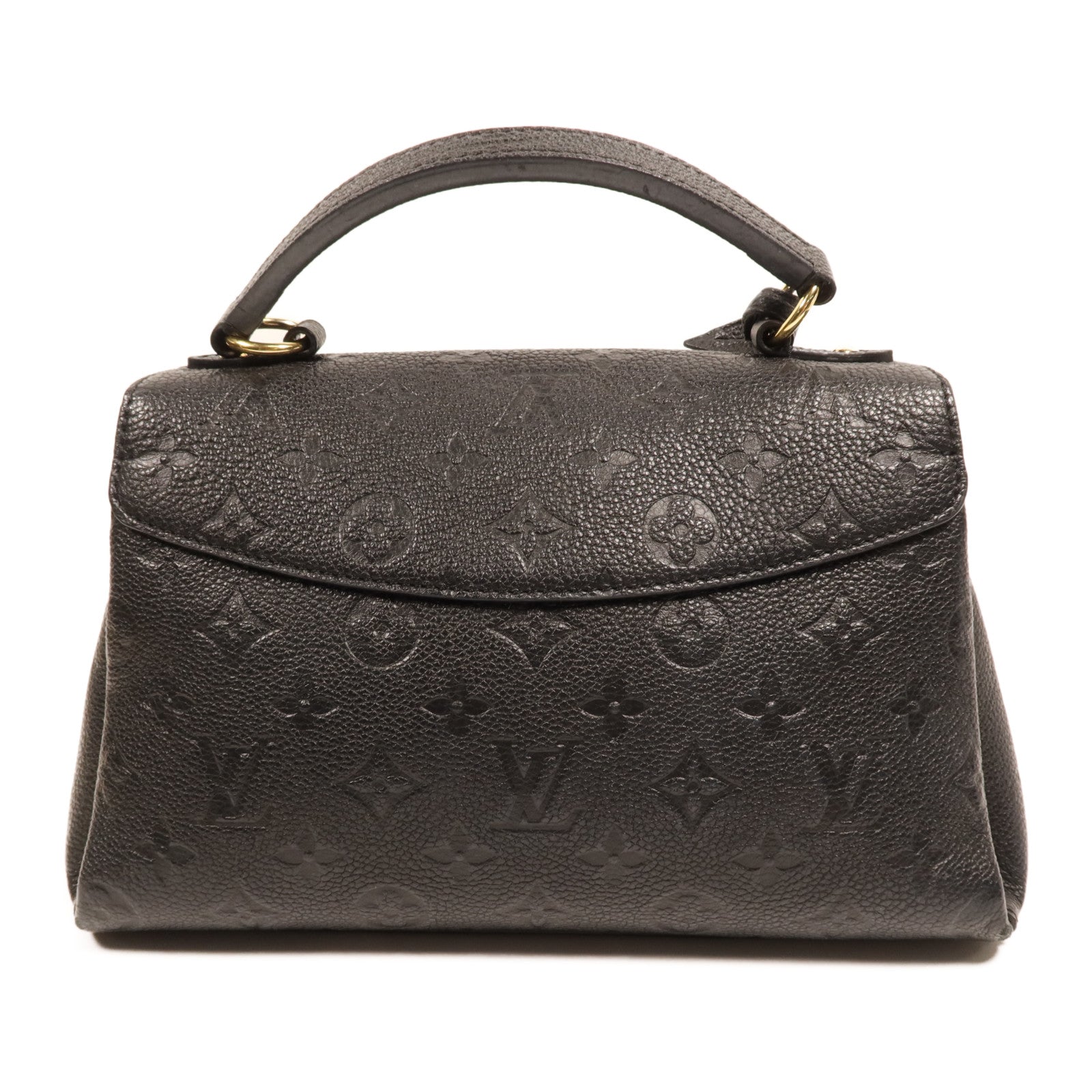 LOUIS VUITTON Monogram Empreinte Georges BB金扣手挽肩背兩用袋