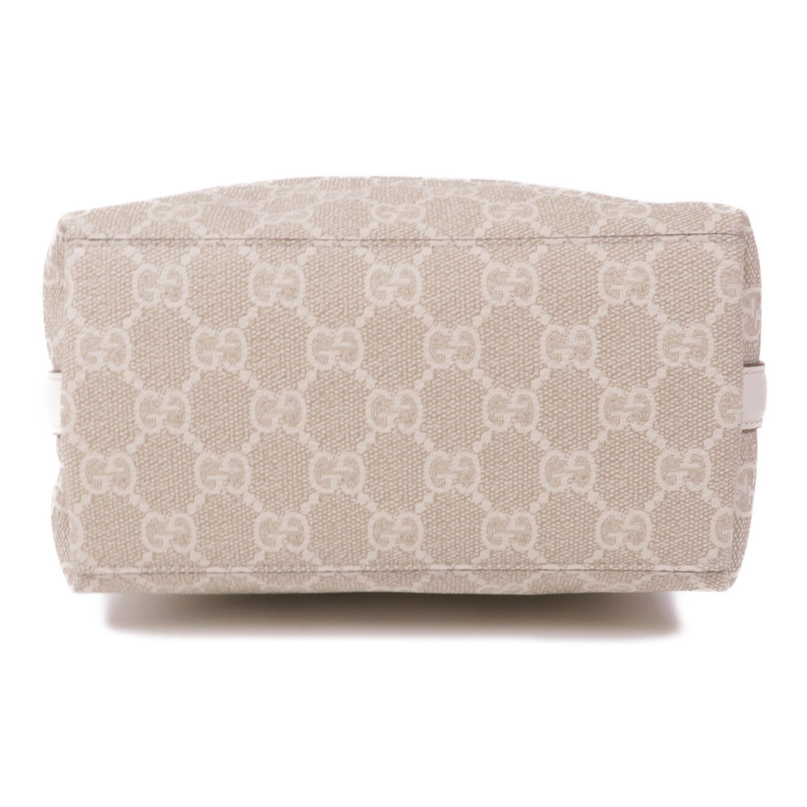 GUCCI 塗層帆布GG Emblem Small Bucket金扣手挽肩背兩用袋