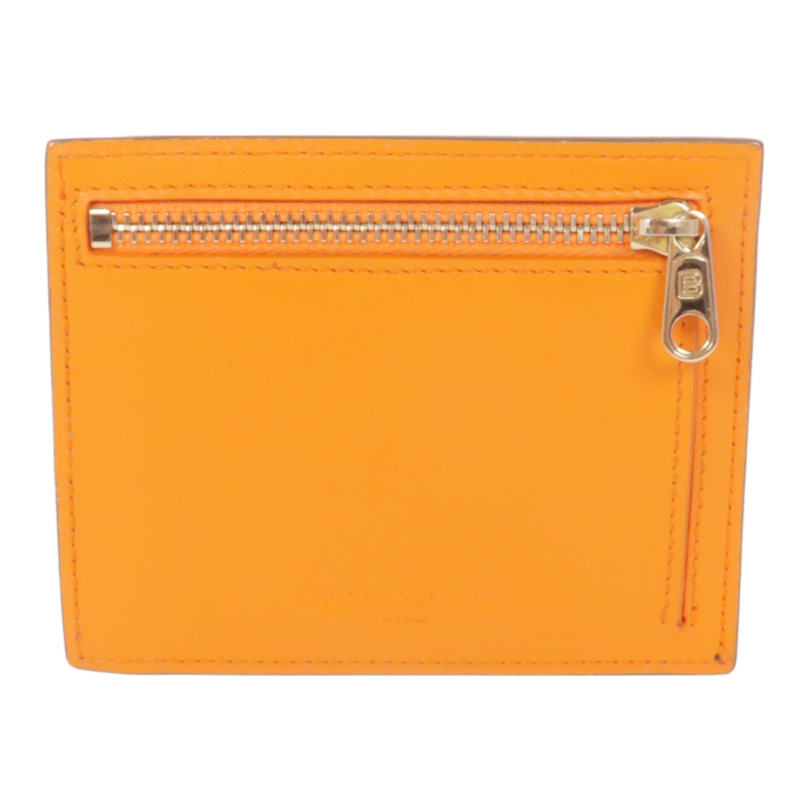 BALENCIAGA 【激減優惠】皮革Coin/Card Case金扣零錢包/卡片套