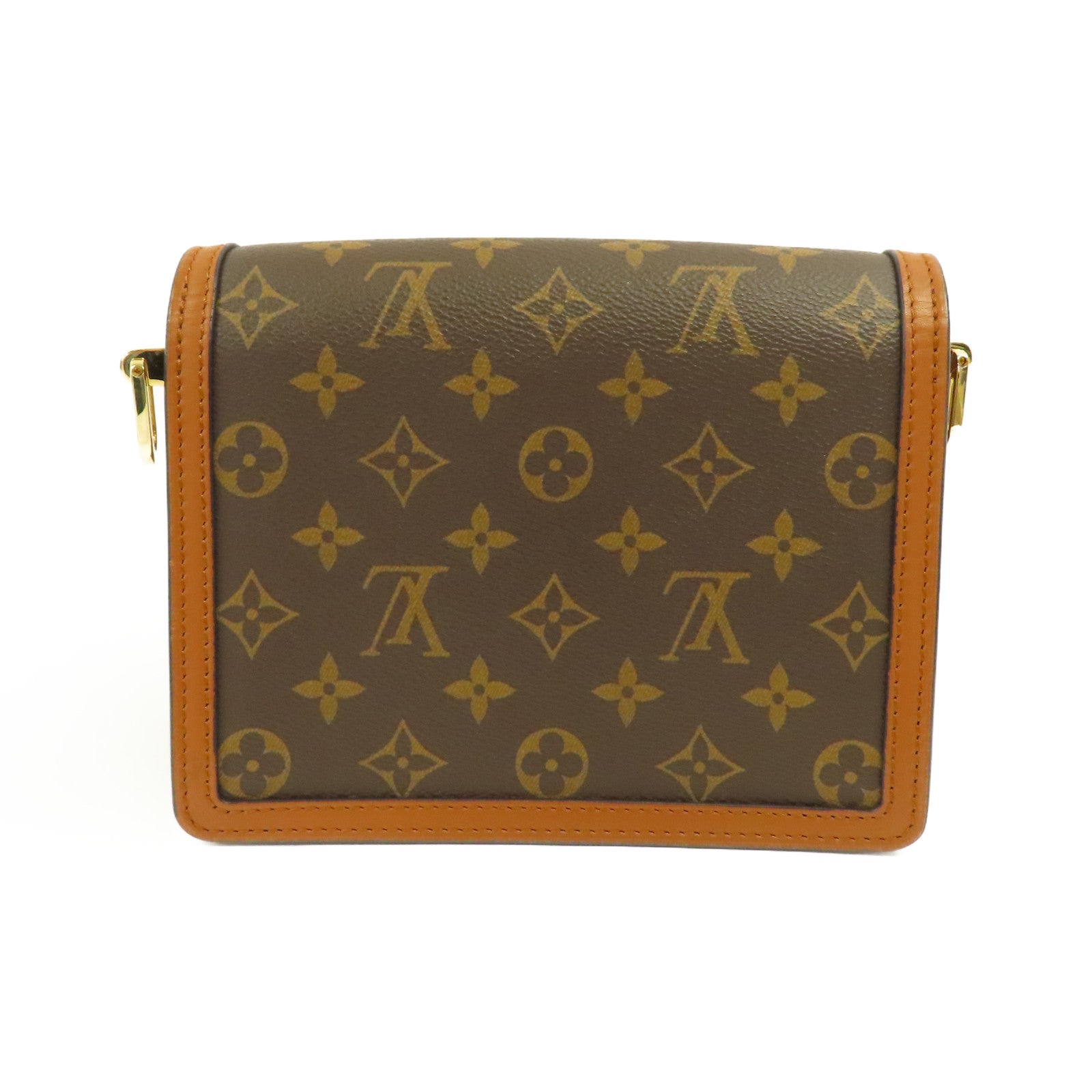 LOUIS VUITTON 【激減優惠】Monogrqam Reverse Mini Dauphine肩背袋棕色