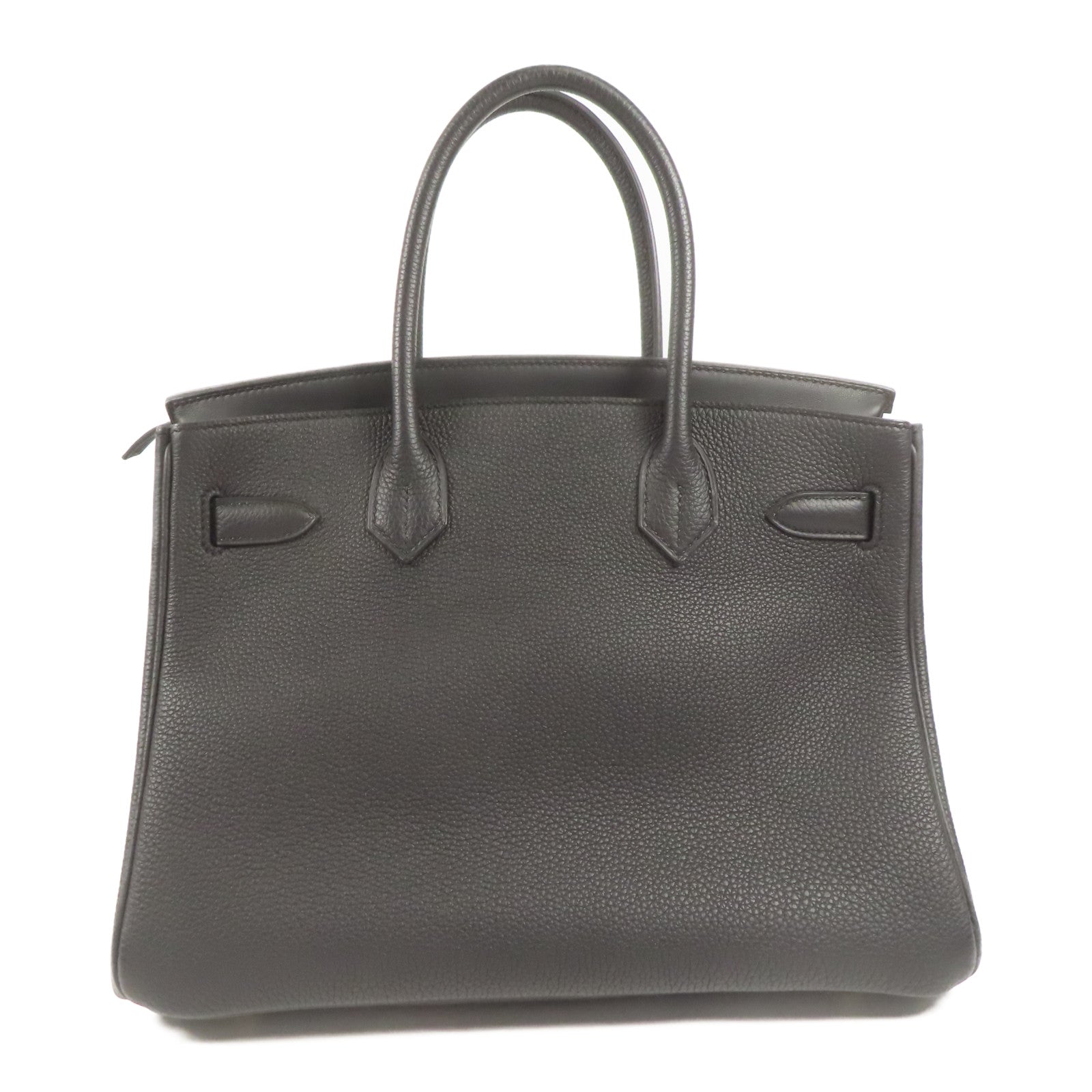 HERMES 【激減優惠】Togo皮革Birkin 30金扣手挽袋Black