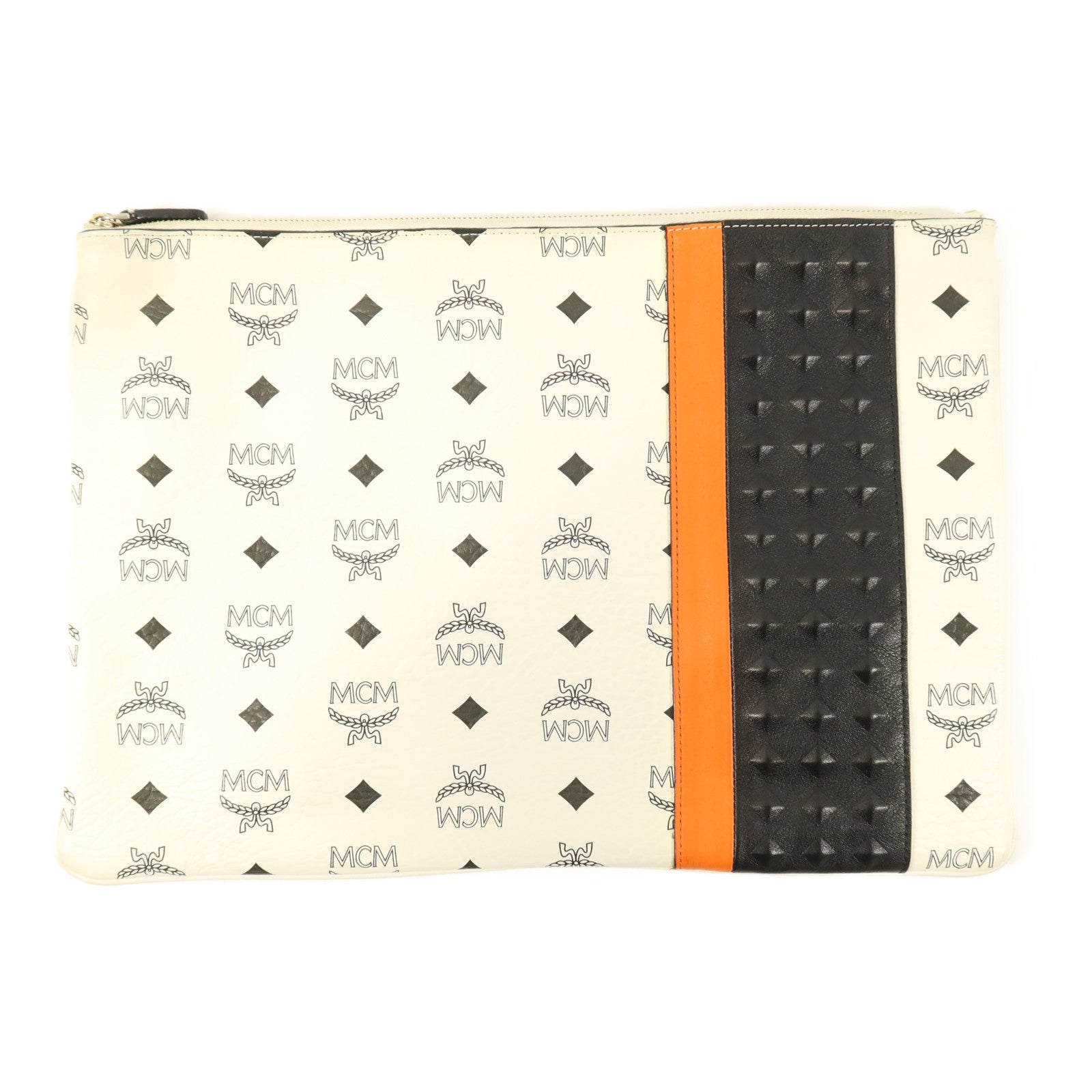 MCM 塗層帆布Pouch手拿包