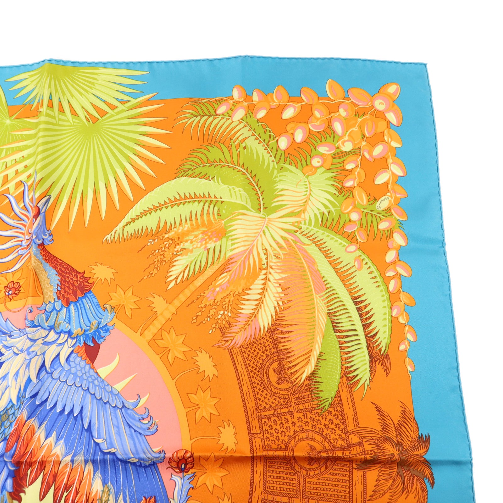 HERMES 絲質Scarf 90x90絲巾